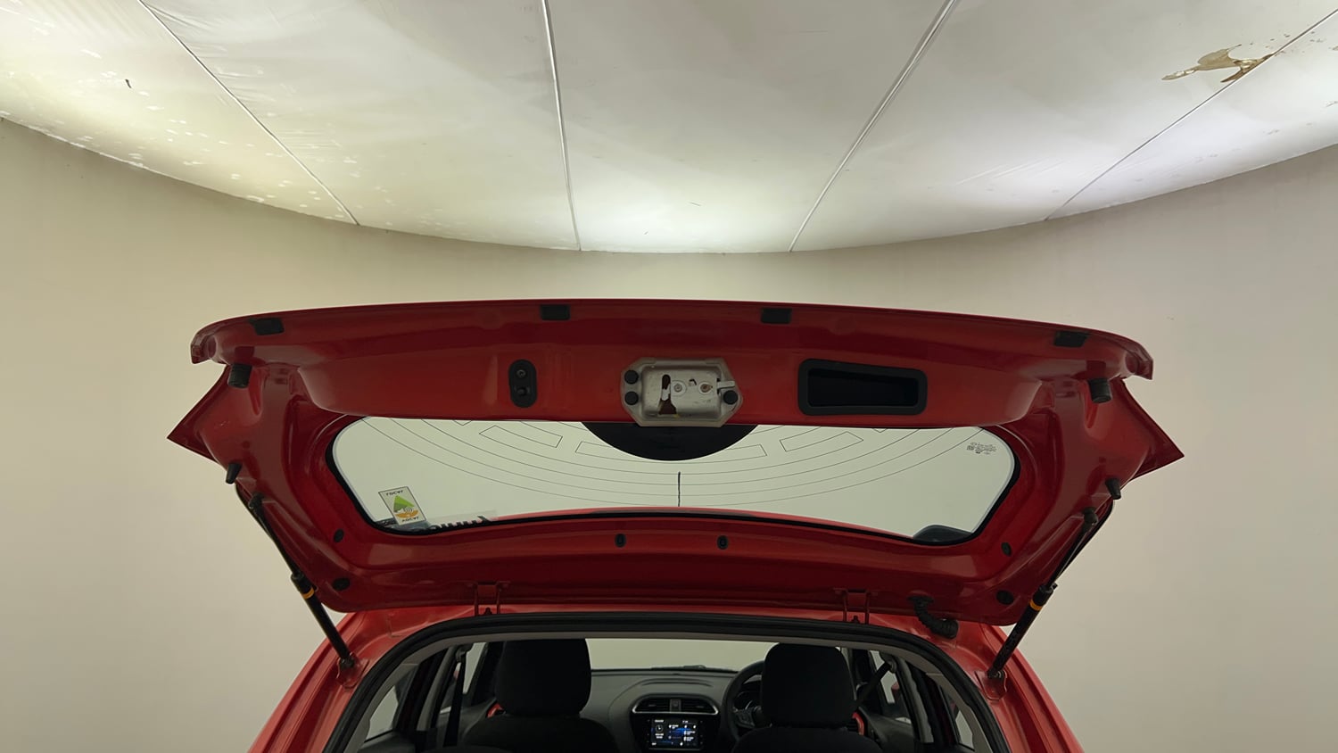 Used 2021 Tata Tiago XZ Petrol Manual interior DICKY DOOR OPEN VIEW