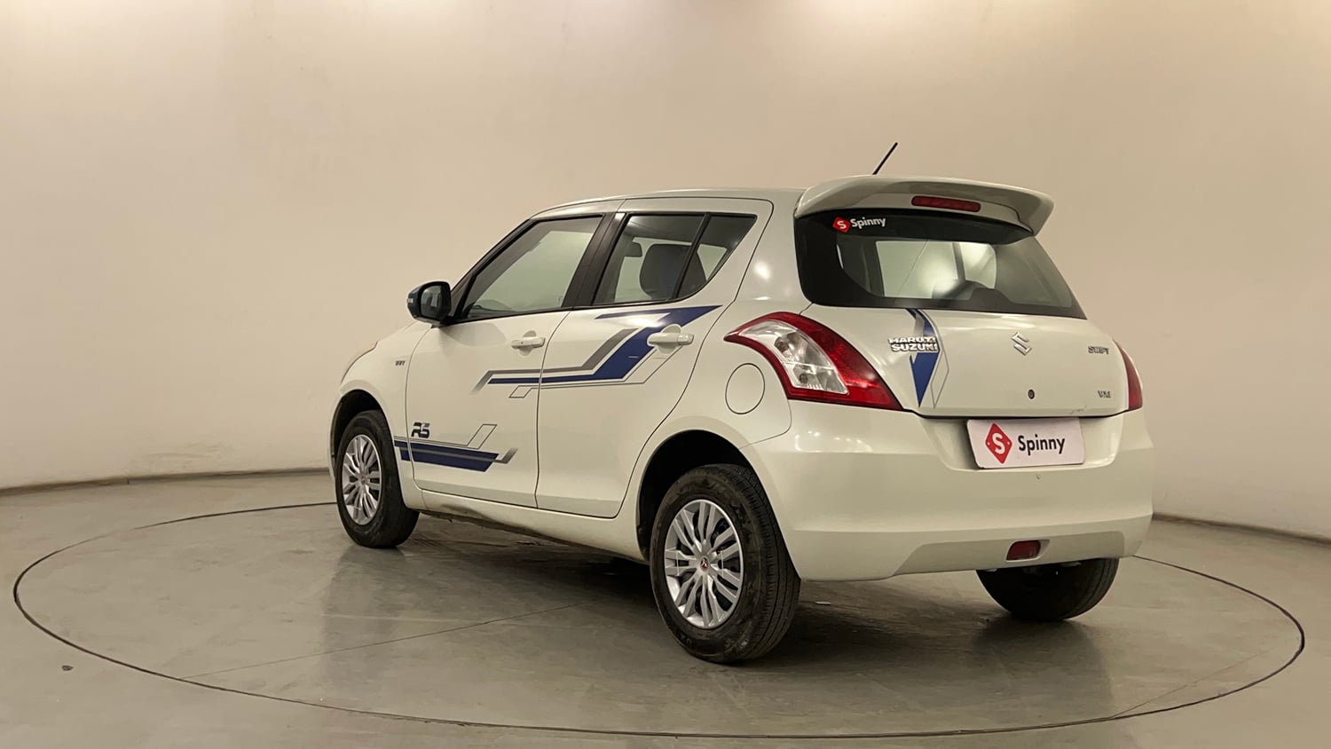 Used 2013 Maruti Suzuki Swift VXi Petrol Manual exterior LEFT REAR CORNER VIEW