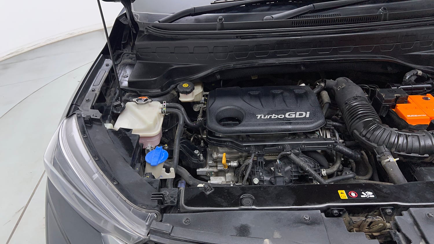Used 2023 Kia Sonet HTX 1.0 Turbo Petrol DCT Petrol Automatic engine ENGINE RIGHT SIDE VIEW