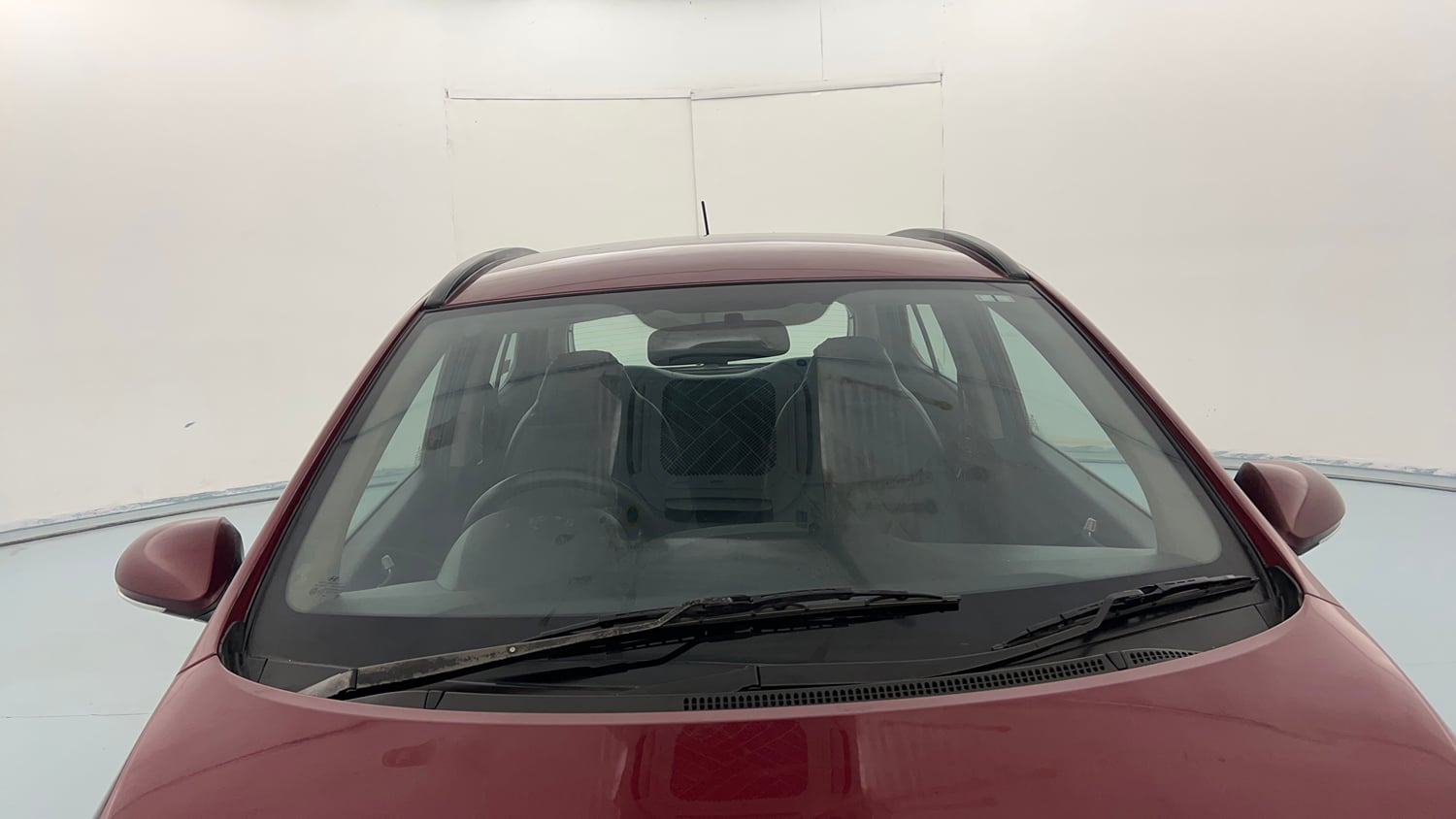 Used 2016 Hyundai Grand i10 Sportz 1.2 Kappa VTVT Petrol Manual exterior FRONT WINDSHIELD VIEW