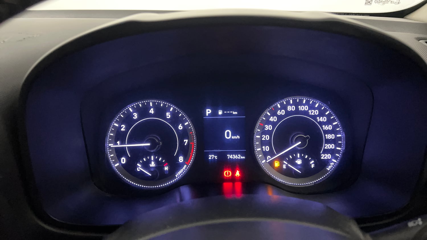 Used 2019 Hyundai Venue SX Plus 1.0 Turbo DCT Petrol Automatic interior CLUSTERMETER VIEW