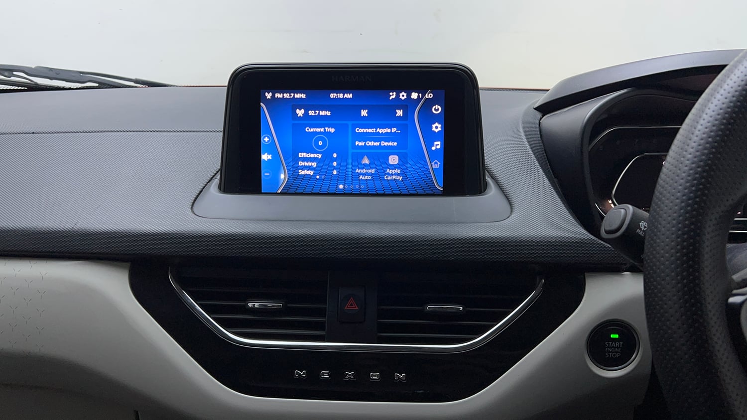 Used 2022 Tata Nexon XZA Plus Petrol Automatic top_features Integrated (in-dash) music system