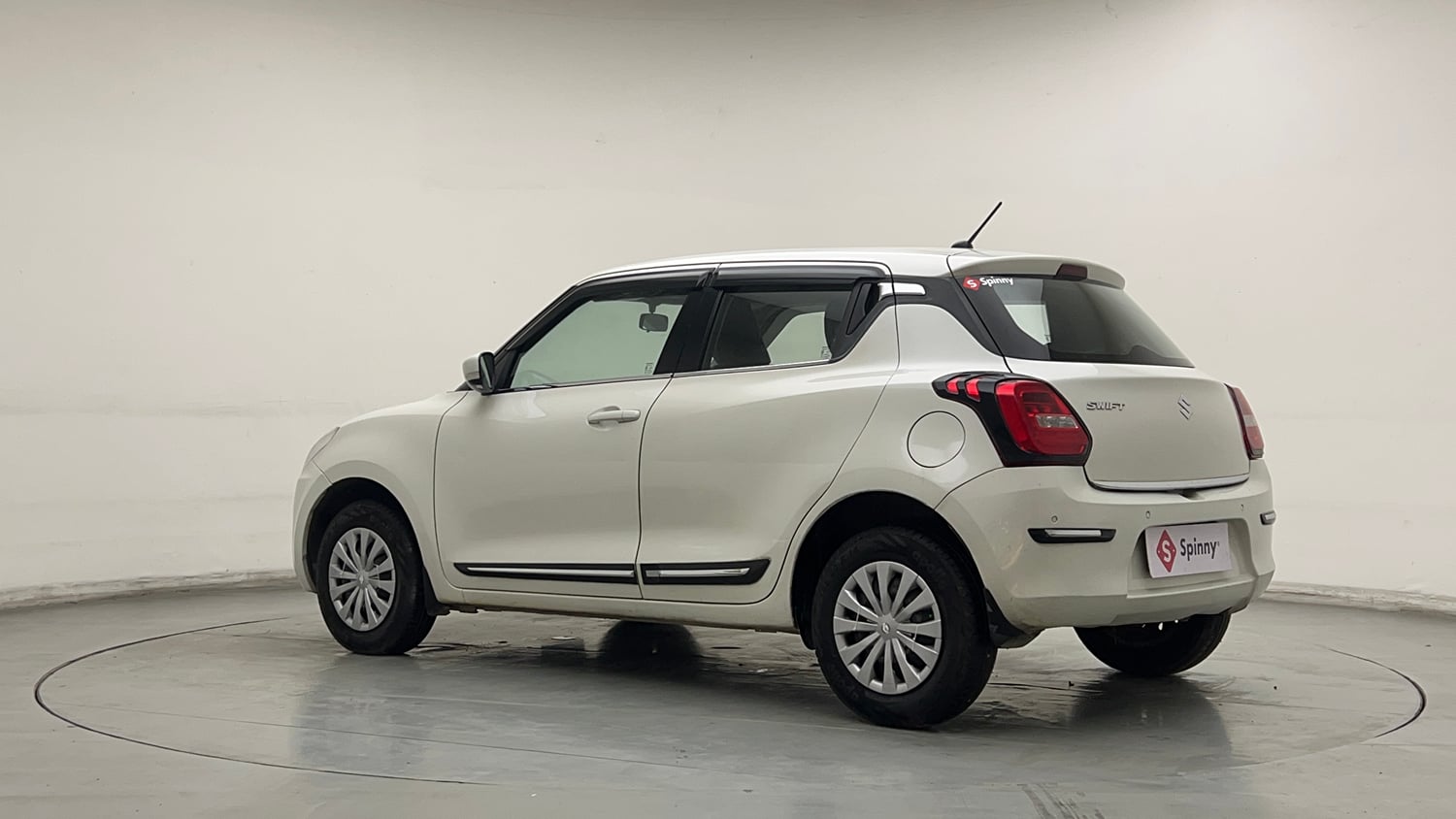 Used 2021 Maruti Suzuki Swift VXi Petrol Manual exterior LEFT REAR CORNER VIEW
