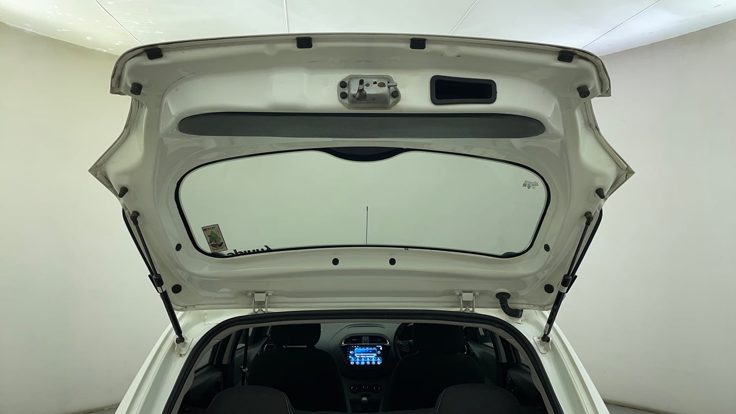 Used 2023 Tata Tiago XT (O) Petrol Manual interior DICKY DOOR OPEN VIEW