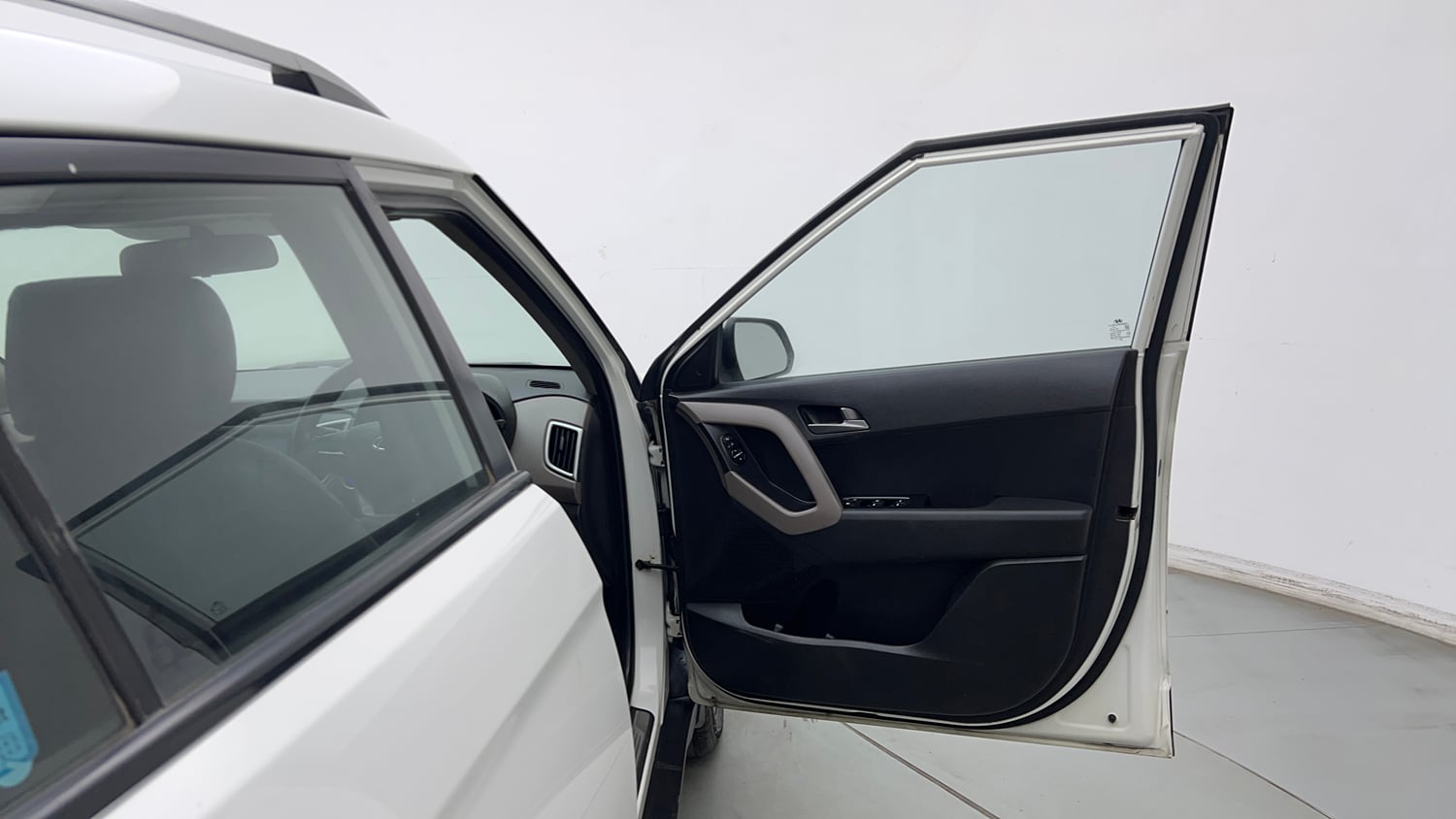 Used 2017 Hyundai Creta SX Plus 1.6 AT Petrol Petrol Automatic interior RIGHT FRONT DOOR OPEN VIEW
