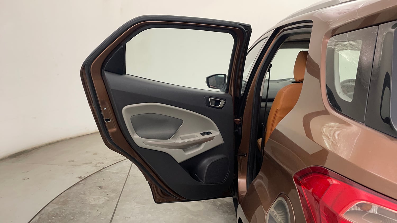 Used 2016 Ford EcoSport Titanium 1.5L Ti-VCT AT Petrol Automatic interior LEFT REAR DOOR OPEN VIEW