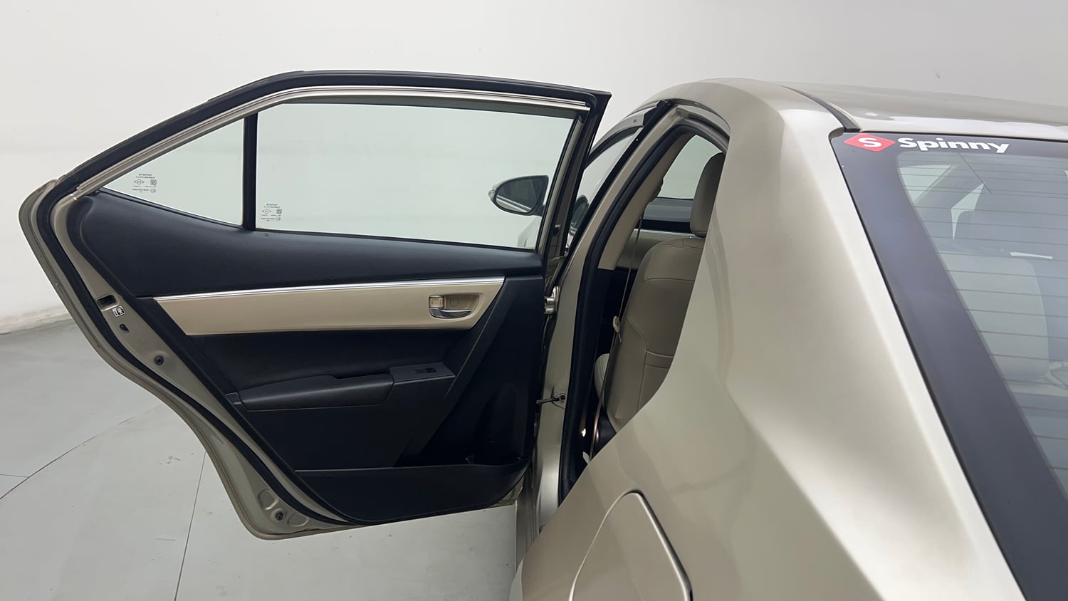 Used 2016 Toyota Corolla Altis VL AT Petrol Petrol Automatic interior LEFT REAR DOOR OPEN VIEW
