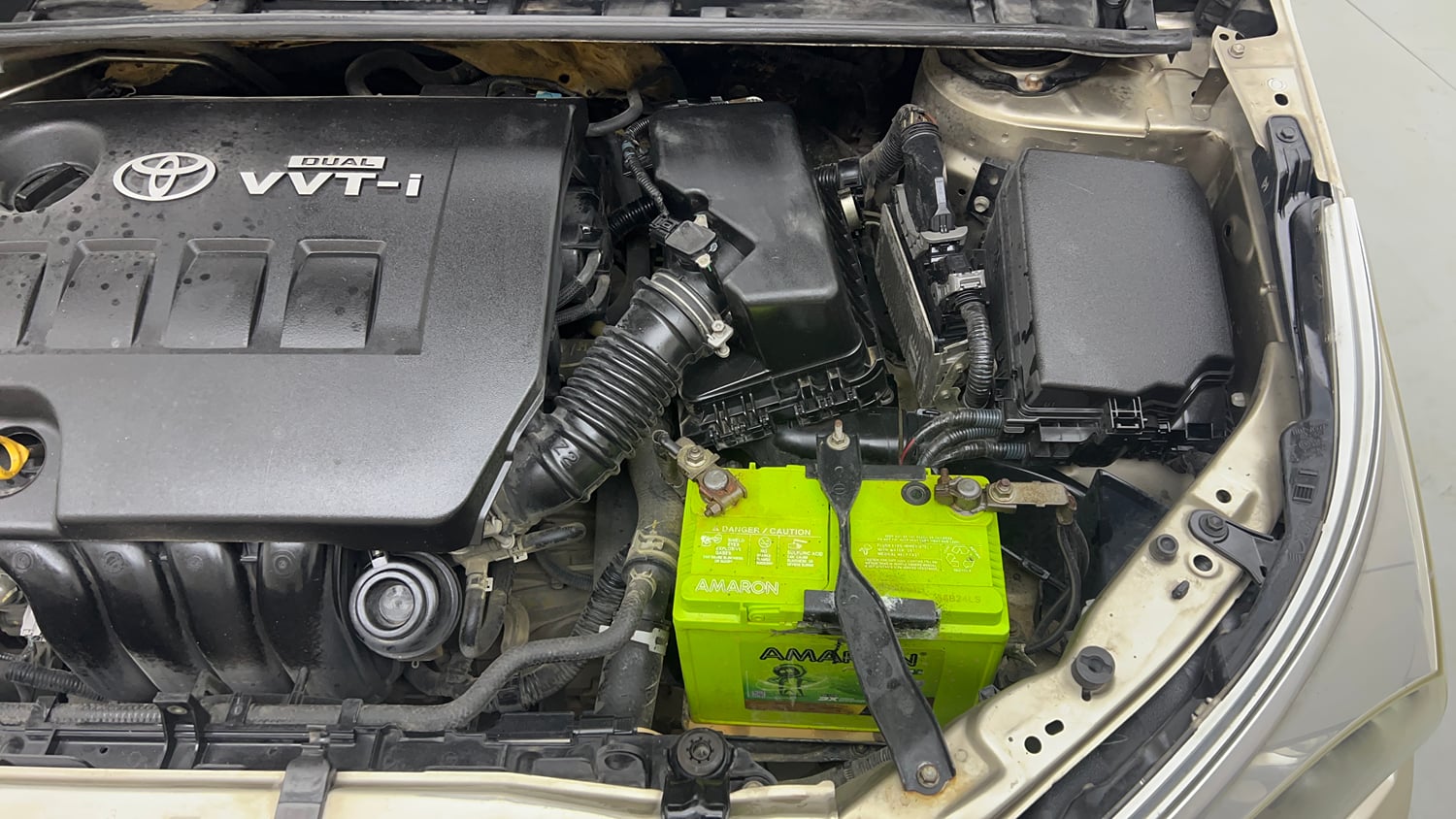 Used 2016 Toyota Corolla Altis VL AT Petrol Petrol Automatic engine ENGINE LEFT SIDE VIEW