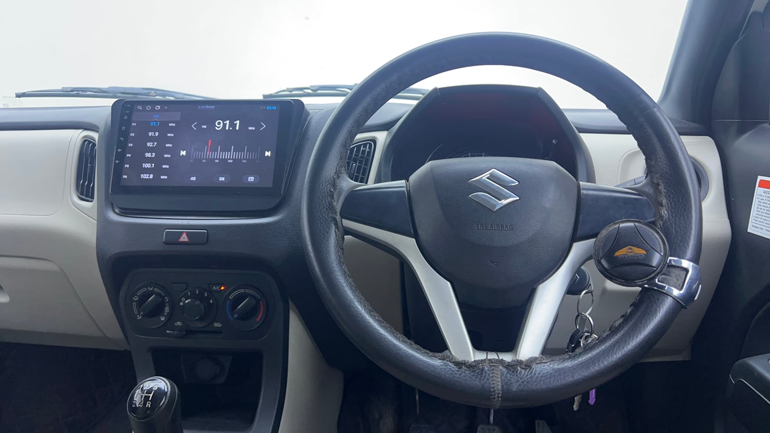 Used 2022 Maruti Suzuki Wagon R VXI 1.0 CNG Cng Manual interior STEERING VIEW