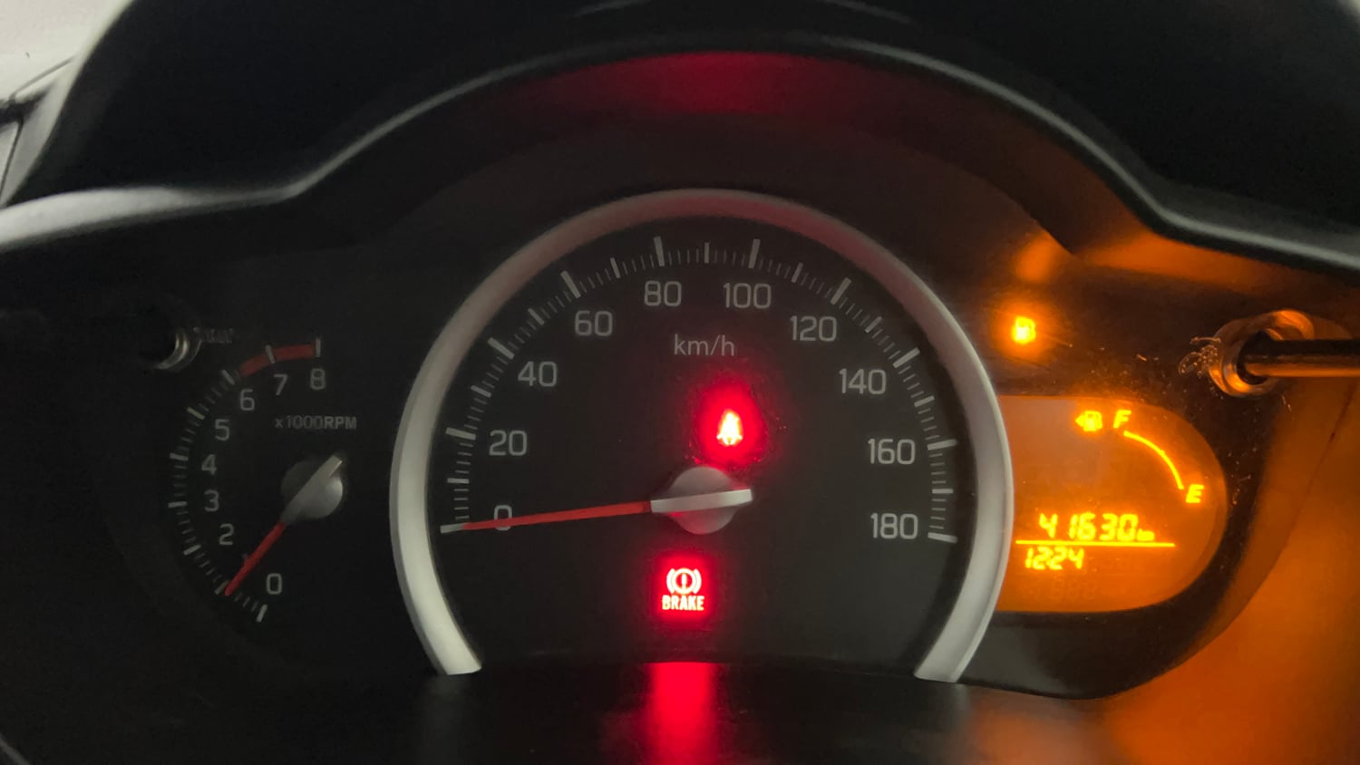 Used 2018 Maruti Suzuki Celerio X Zxi (Opt) Petrol Manual interior CLUSTERMETER VIEW