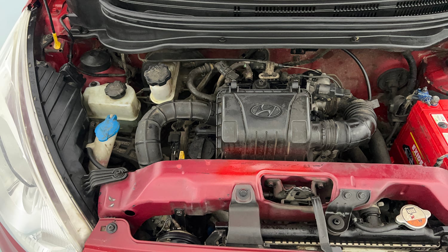 Used 2015 Hyundai Eon Era + Petrol Manual engine ENGINE RIGHT SIDE VIEW