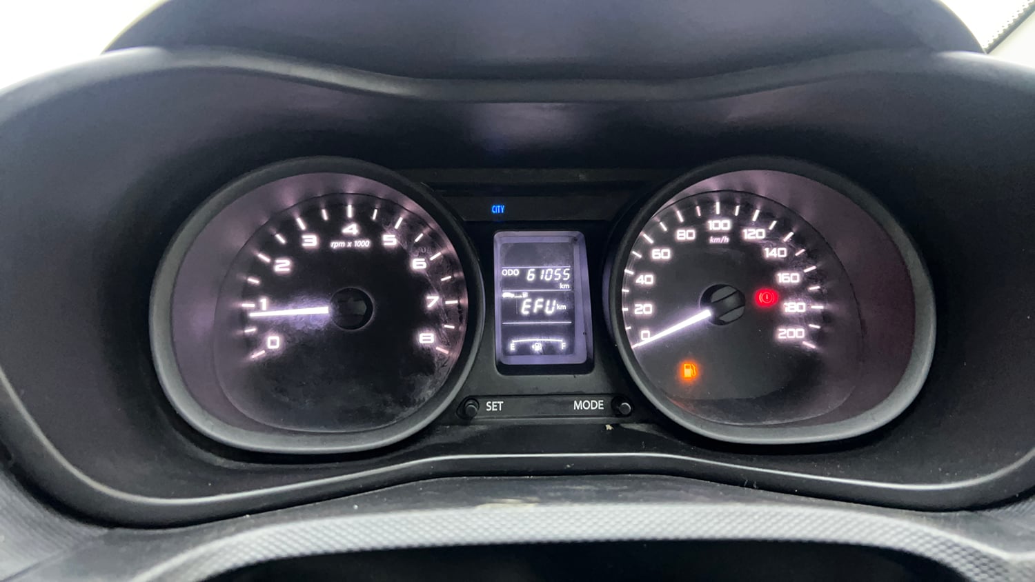 Used 2018 Tata Nexon XM Petrol Manual interior CLUSTERMETER VIEW