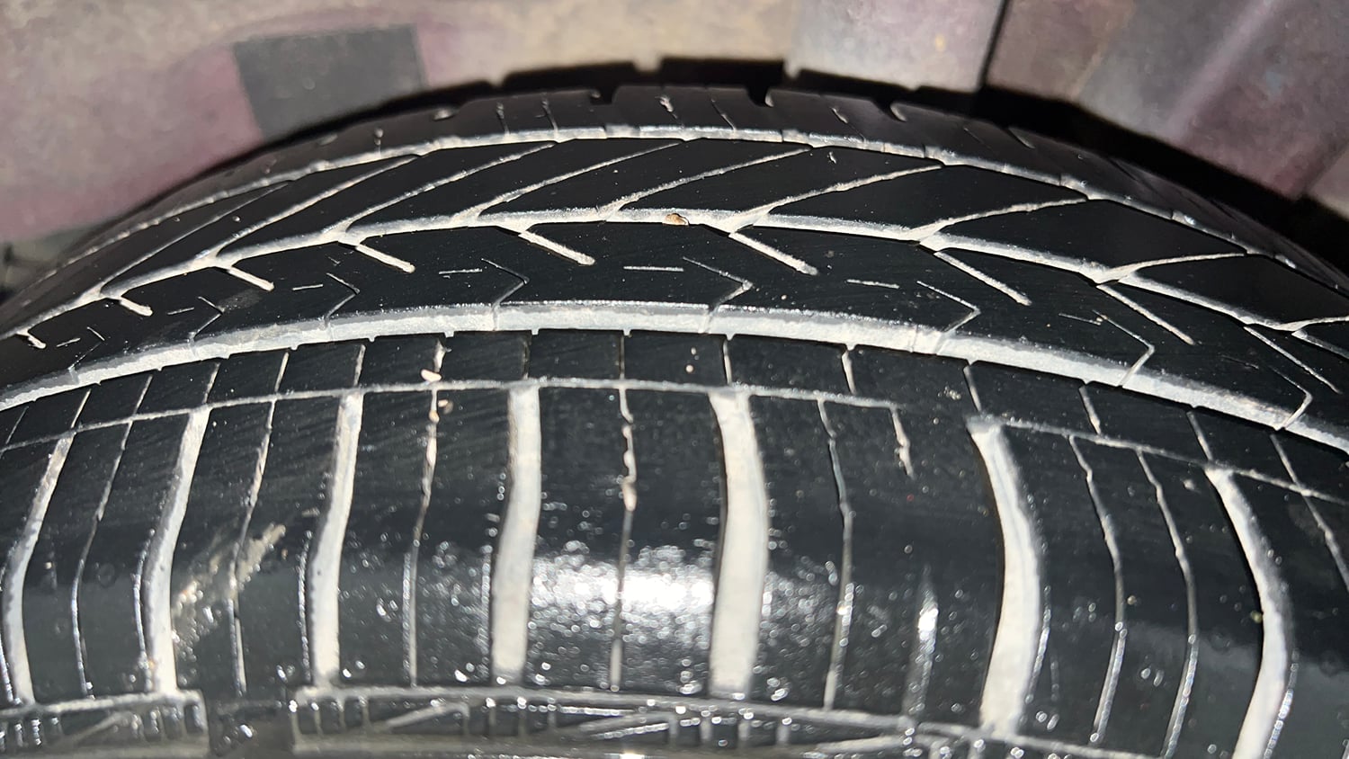 Used 2016 Hyundai Grand i10 Sportz 1.2 Kappa VTVT Petrol Manual tyres LEFT REAR TYRE TREAD VIEW