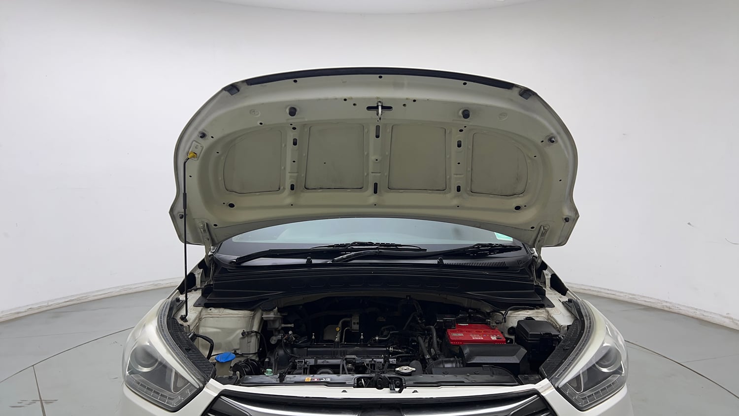 Used 2017 Hyundai Creta SX Plus 1.6 AT Petrol Petrol Automatic engine ENGINE & BONNET OPEN FRONT VIEW