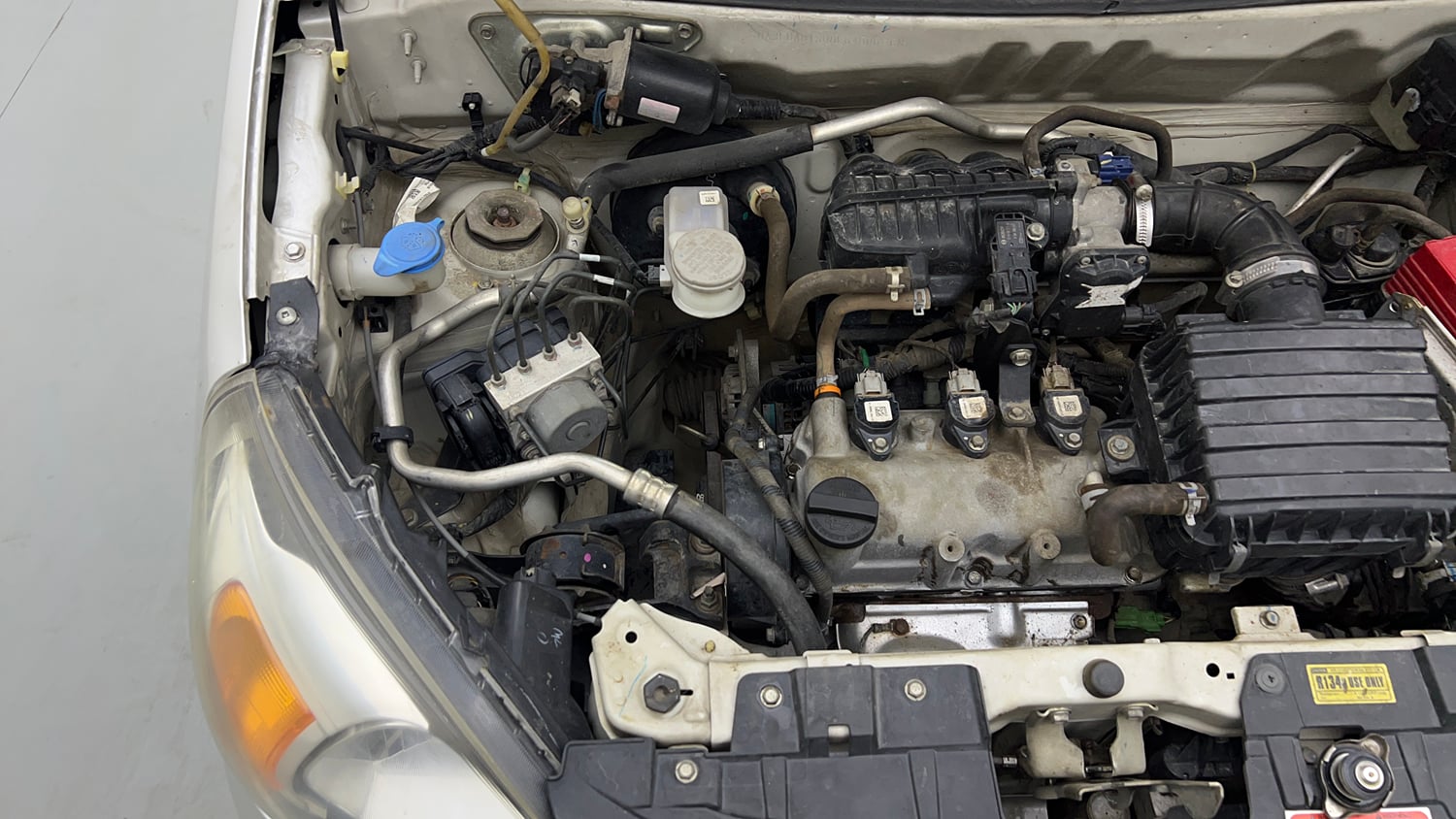 Used 2022 Maruti Suzuki Alto 800 LXi (O) Petrol Manual engine ENGINE RIGHT SIDE VIEW