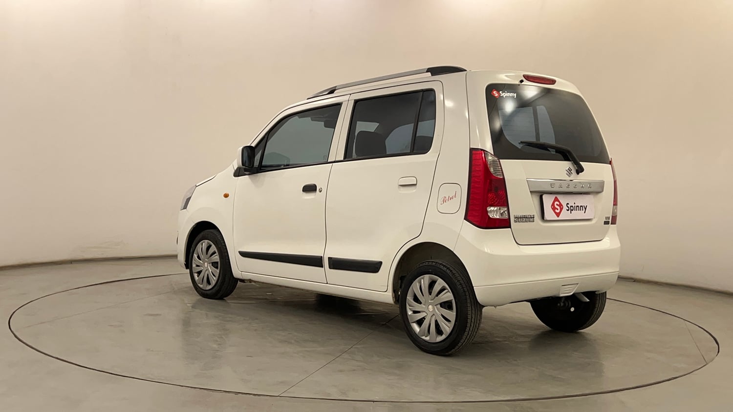 Used 2017 Maruti Suzuki Wagon R 1.0 VXI AMT (O) Petrol Automatic exterior LEFT REAR CORNER VIEW
