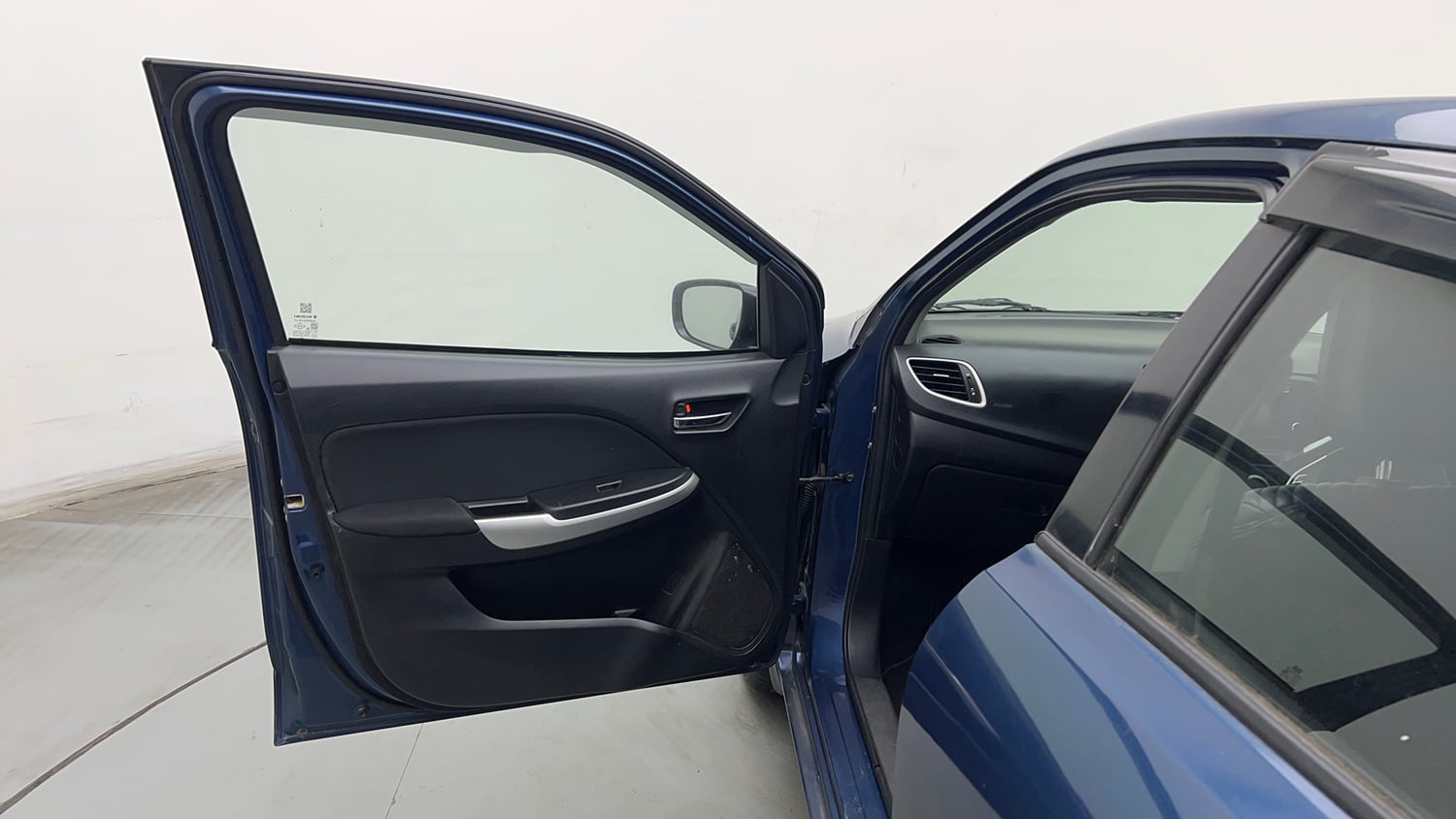 Used 2016 Maruti Suzuki Baleno Delta 1.2 AT Petrol Automatic interior LEFT FRONT DOOR OPEN VIEW