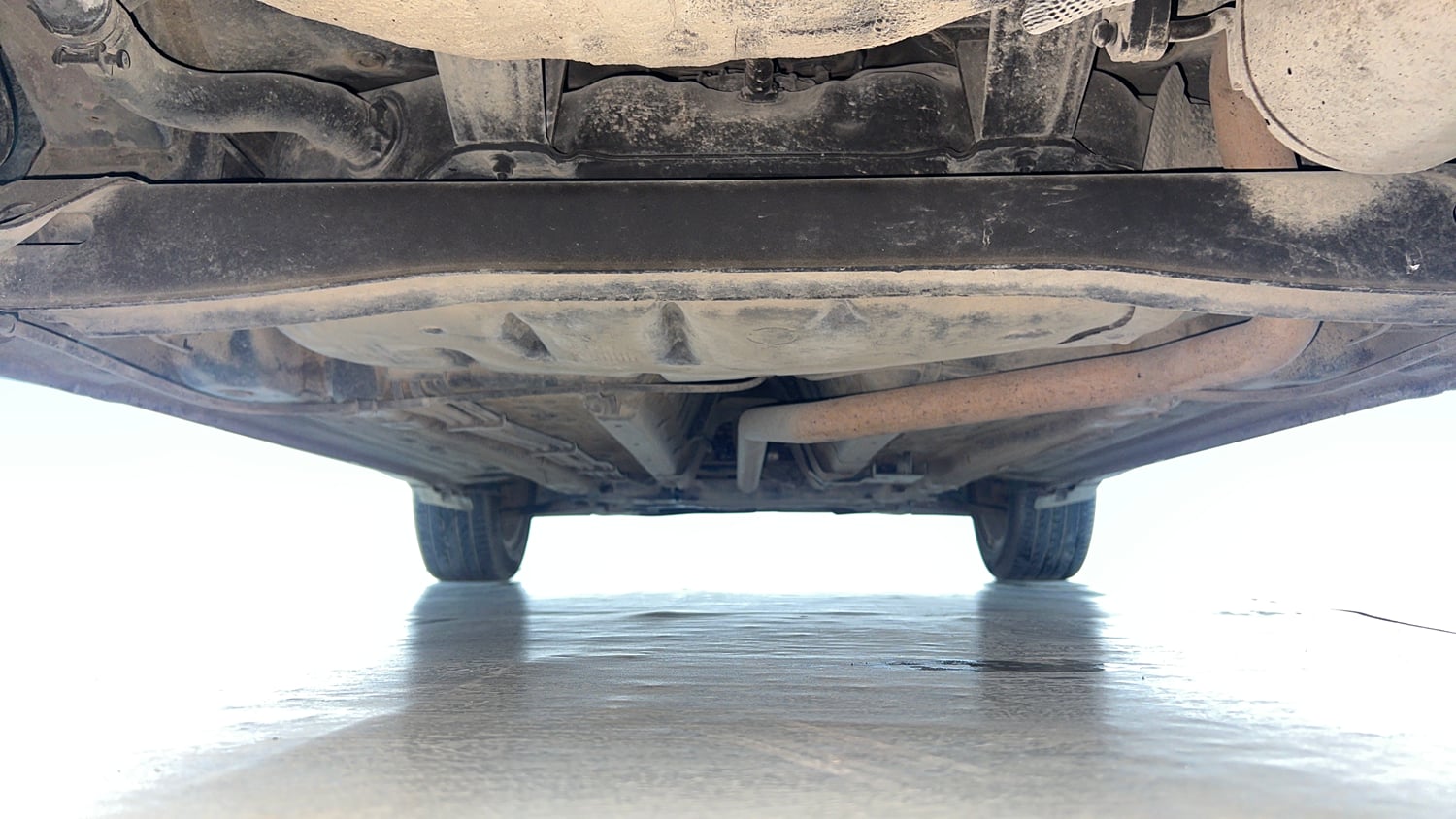 Used 2021 Kia Sonet GTX Plus 1.5 Diesel Manual extra REAR UNDERBODY VIEW (TAKEN FROM REAR)