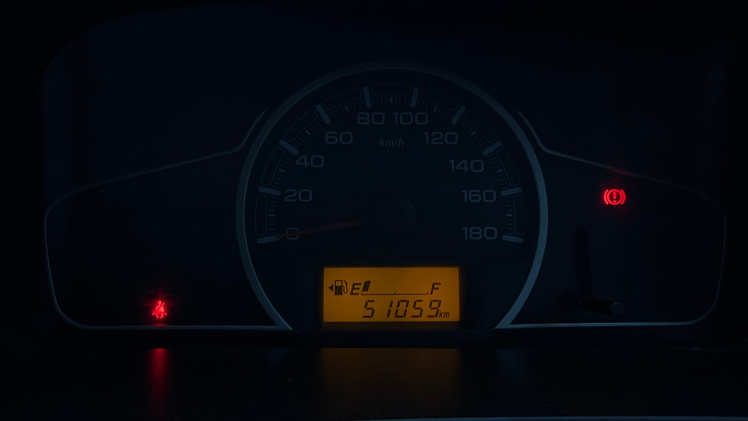 Used 2022 Maruti Suzuki Alto 800 LXi (O) Petrol Manual interior CLUSTERMETER VIEW