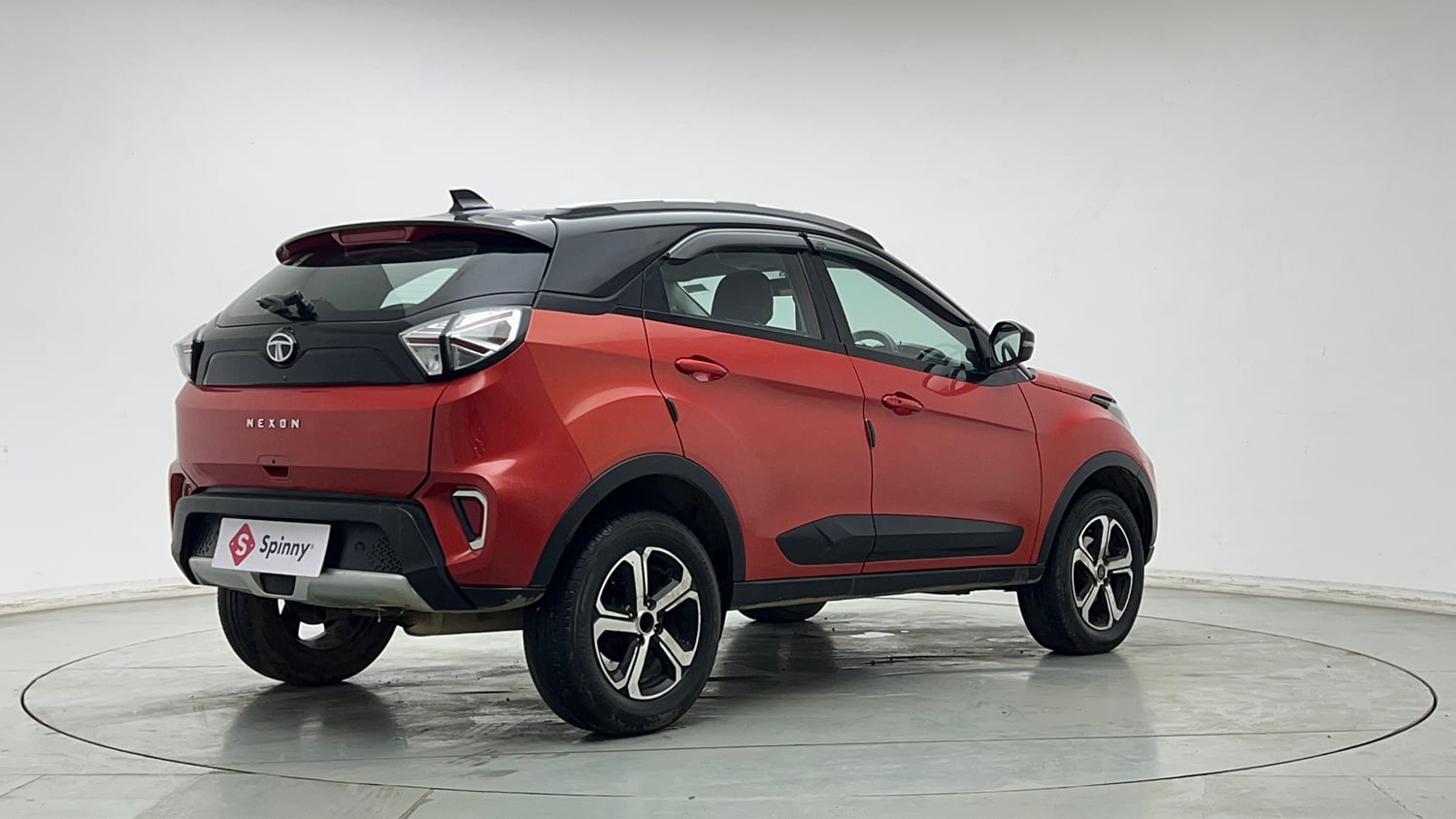 Used 2022 Tata Nexon XZA Plus Petrol Automatic exterior RIGHT REAR CORNER VIEW