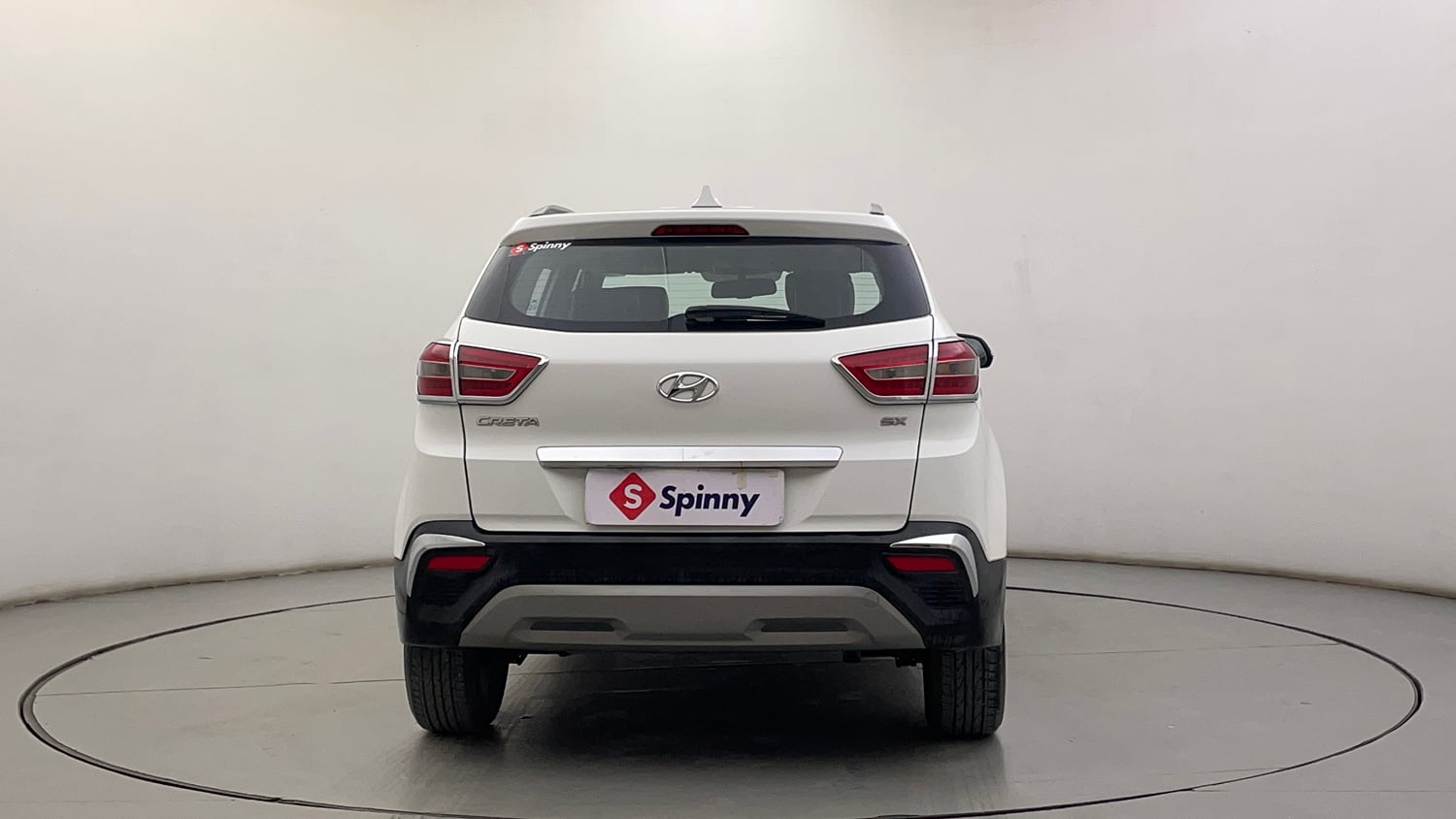 Used 2019 Hyundai Creta SX 1.6 (O) Petrol Petrol Manual exterior BACK VIEW