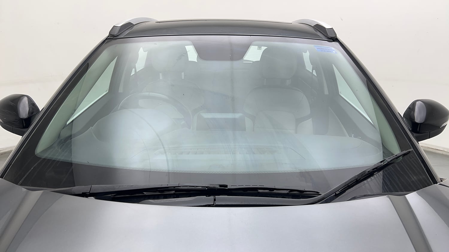 Used 2022 Tata Nexon XZA Plus (S) Petrol Automatic exterior FRONT WINDSHIELD VIEW