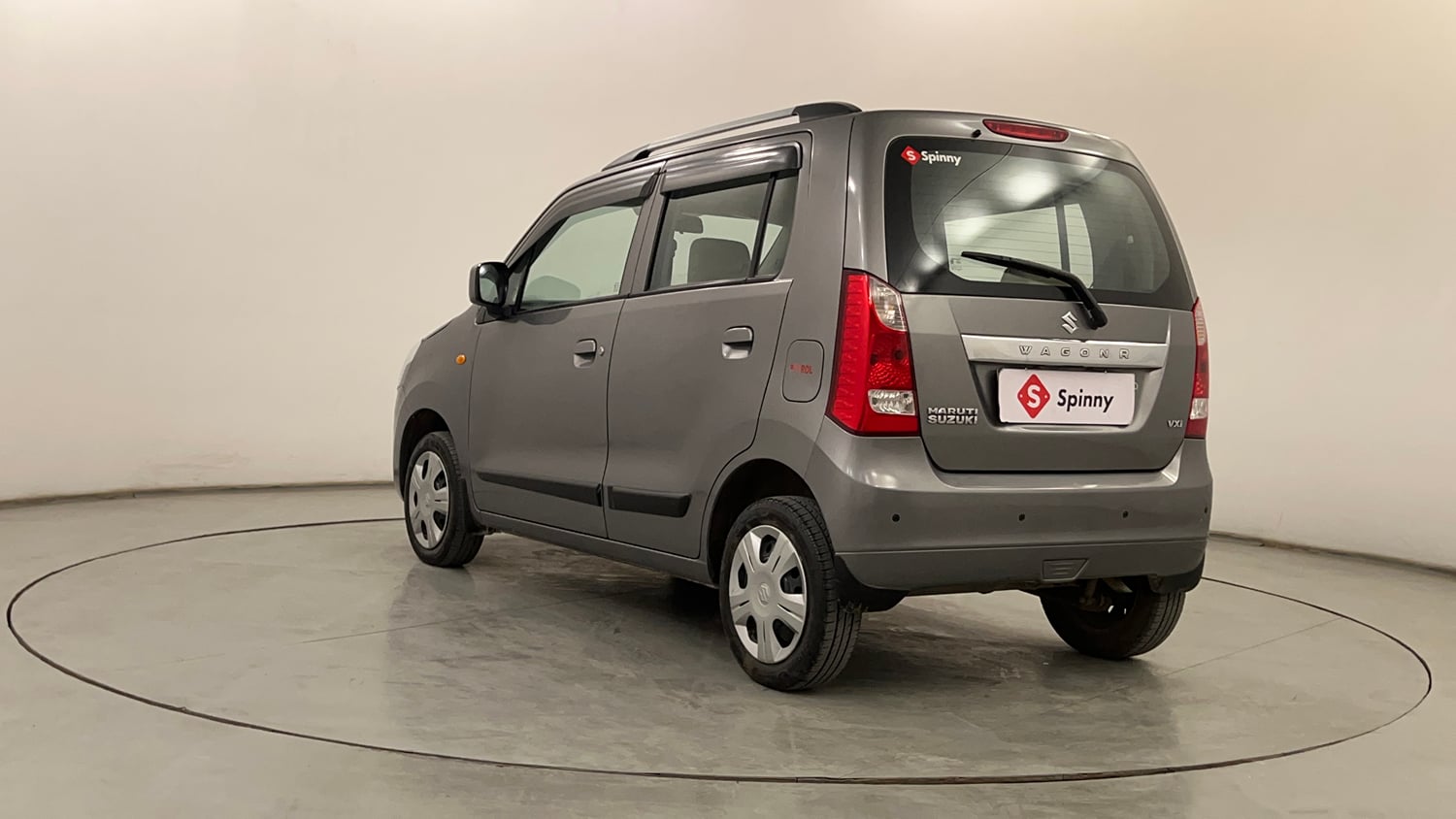 Used 2018 Maruti Suzuki Wagon R VXI Petrol Manual exterior LEFT REAR CORNER VIEW