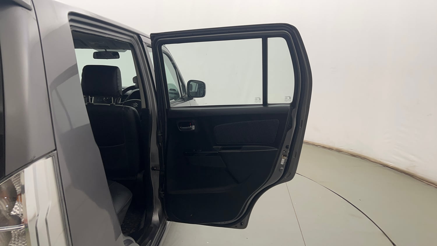 Used 2013 Maruti Suzuki Wagon R Stingray VXi Petrol Manual interior RIGHT REAR DOOR OPEN VIEW
