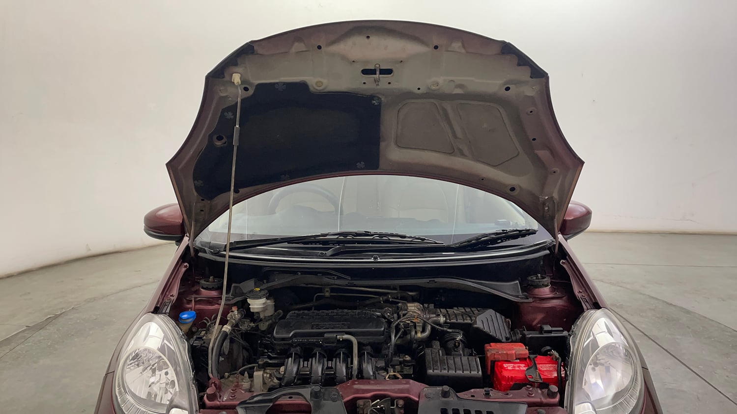 Used 2016 Honda Amaze 1.2 S AT i-VTEC Petrol Automatic engine ENGINE & BONNET OPEN FRONT VIEW