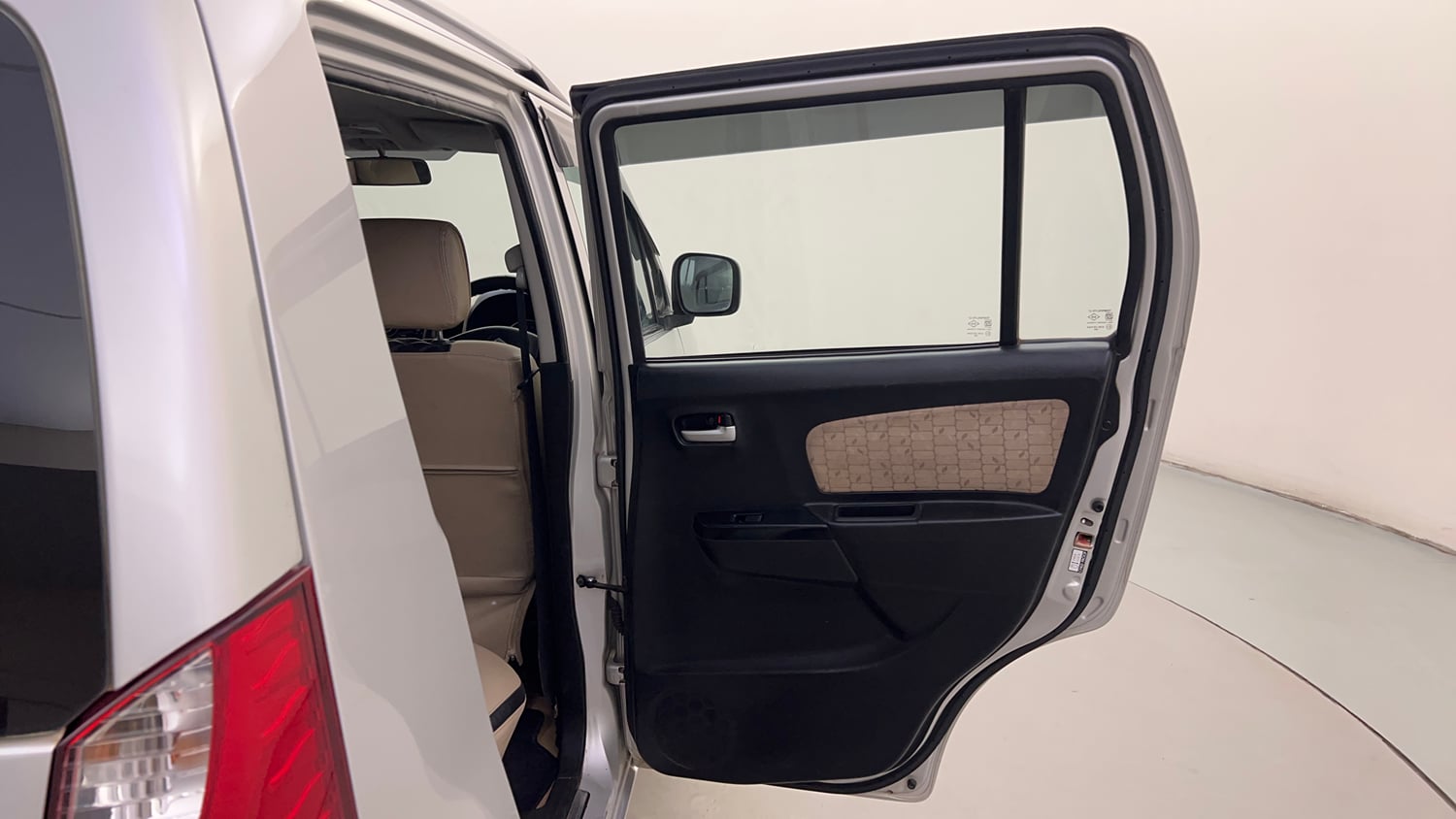 Used 2017 Maruti Suzuki Wagon R VXI Petrol Manual interior RIGHT REAR DOOR OPEN VIEW