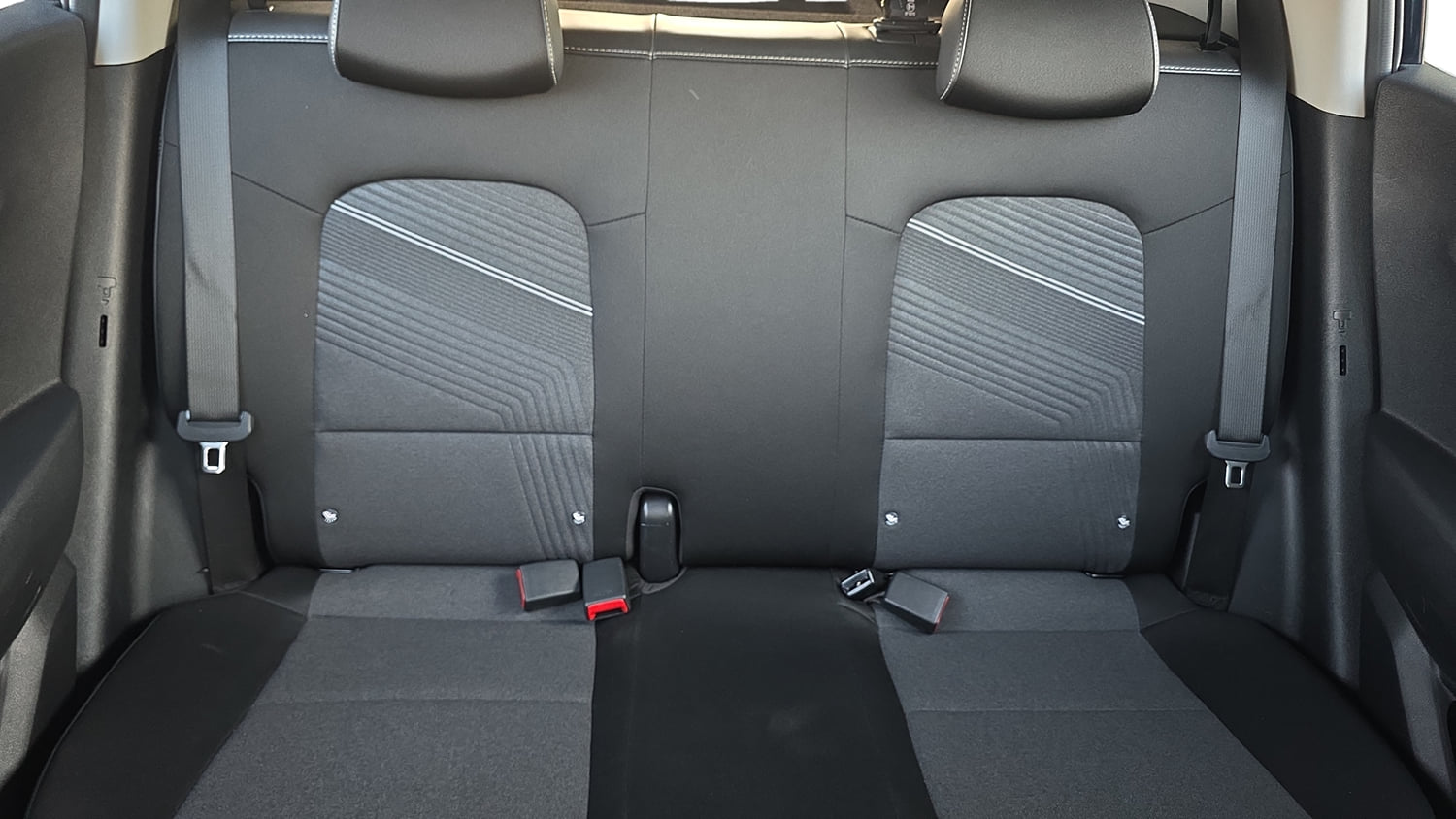 Used 2023 Hyundai Exter SX (O) Connect 1.2 AMT Petrol Automatic interior REAR SEAT CONDITION VIEW