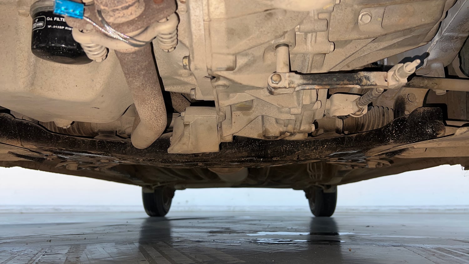 Used 2022 Maruti Suzuki Celerio VXi Petrol Manual extra FRONT LEFT UNDERBODY VIEW