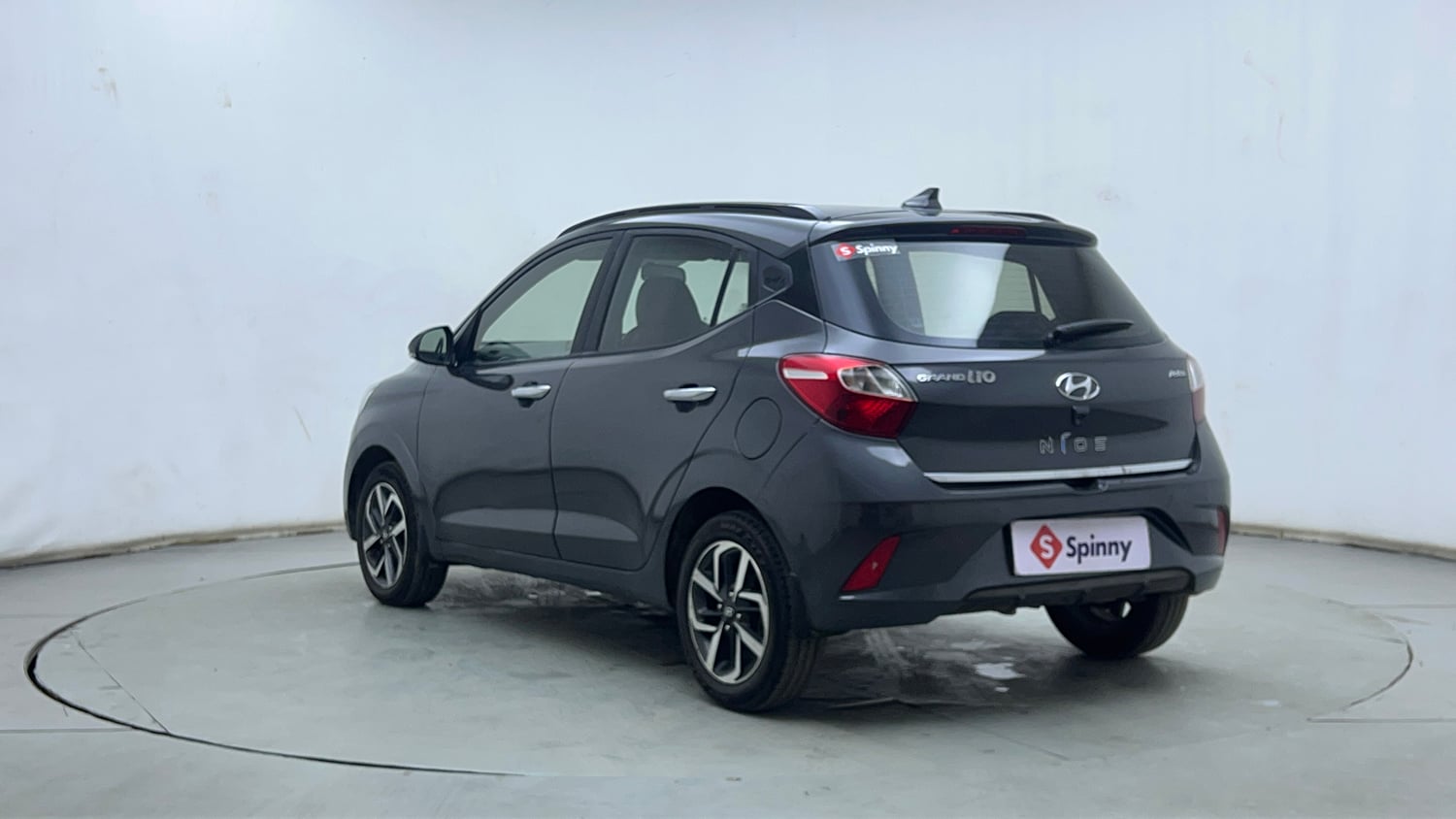 Used 2022 Hyundai Grand i10 Nios Asta 1.2 Kappa VTVT Petrol Manual exterior LEFT REAR CORNER VIEW
