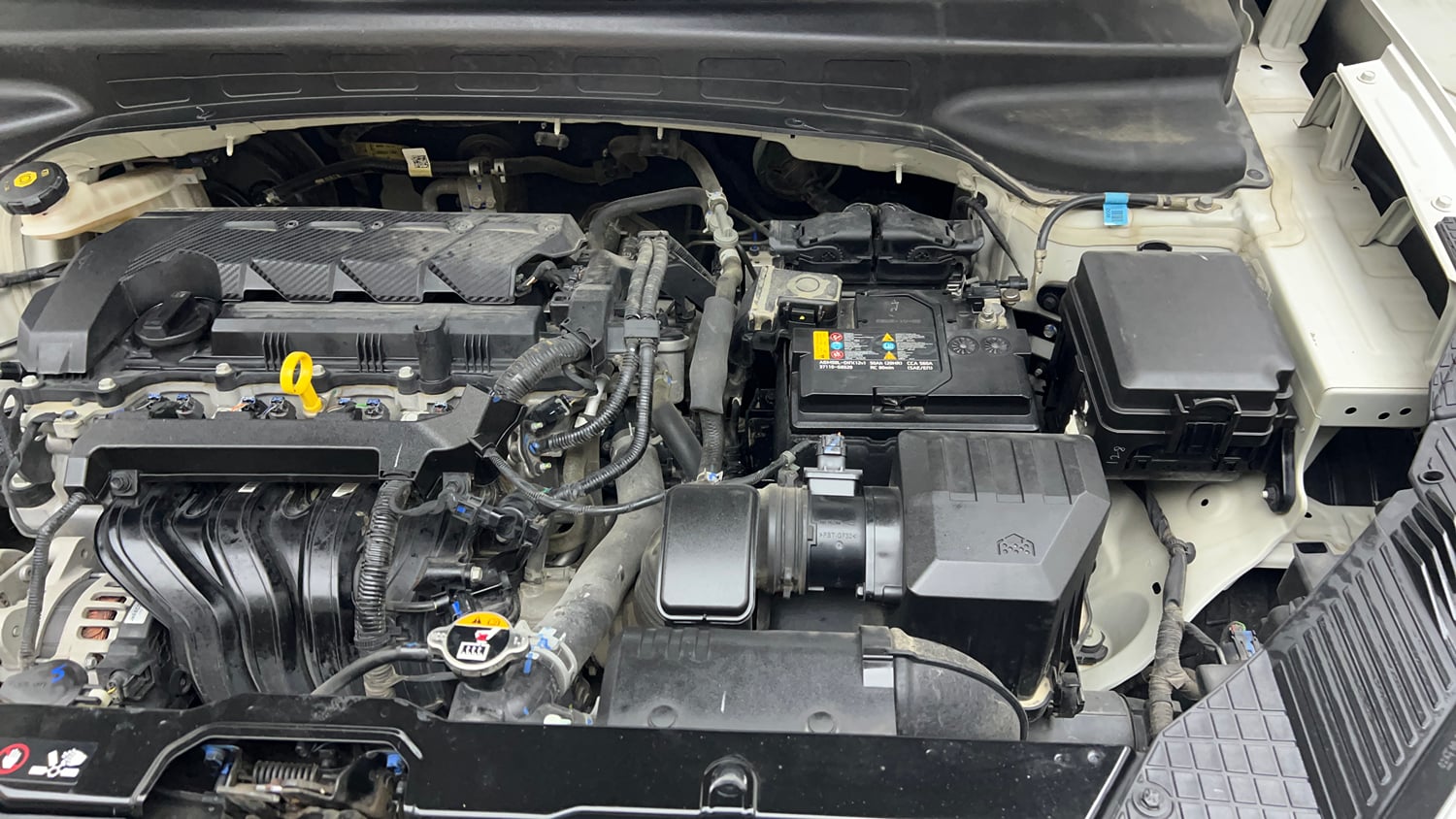 Used 2023 Hyundai Creta SX 1.5 Petrol IVT Petrol Automatic engine ENGINE LEFT SIDE VIEW