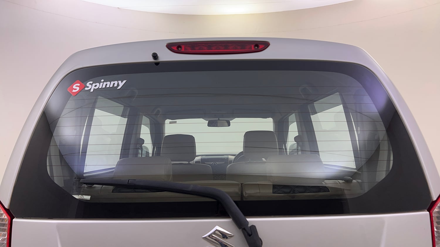 Used 2017 Maruti Suzuki Wagon R VXI Petrol Manual exterior BACK WINDSHIELD VIEW