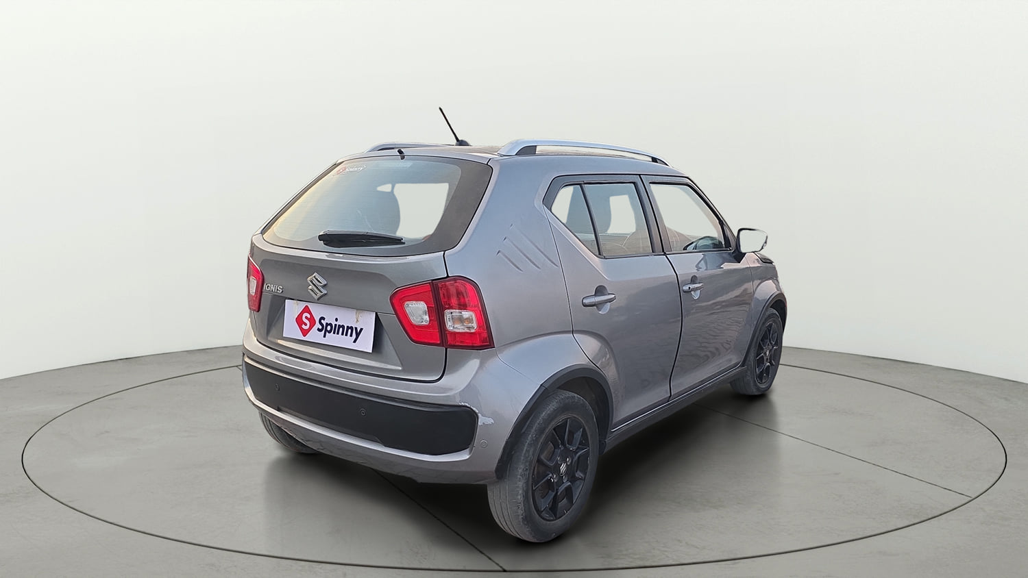 Used 2019 Maruti Suzuki Ignis Alpha 1.2 AMT Petrol Automatic exterior RIGHT REAR CORNER VIEW