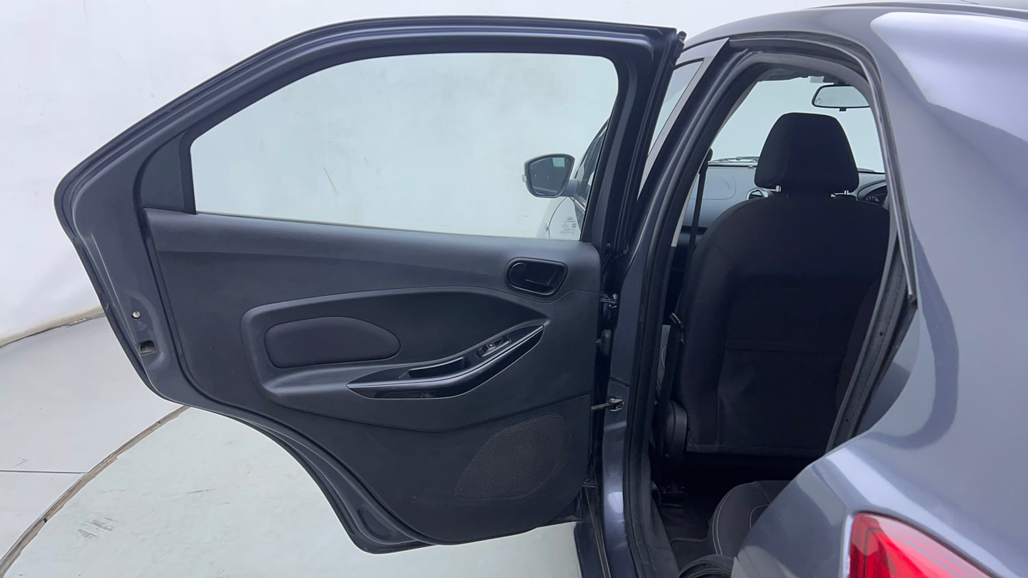 Used 2019 Ford Figo Titanium 1.2 Ti-VCT MT Petrol Manual interior LEFT REAR DOOR OPEN VIEW