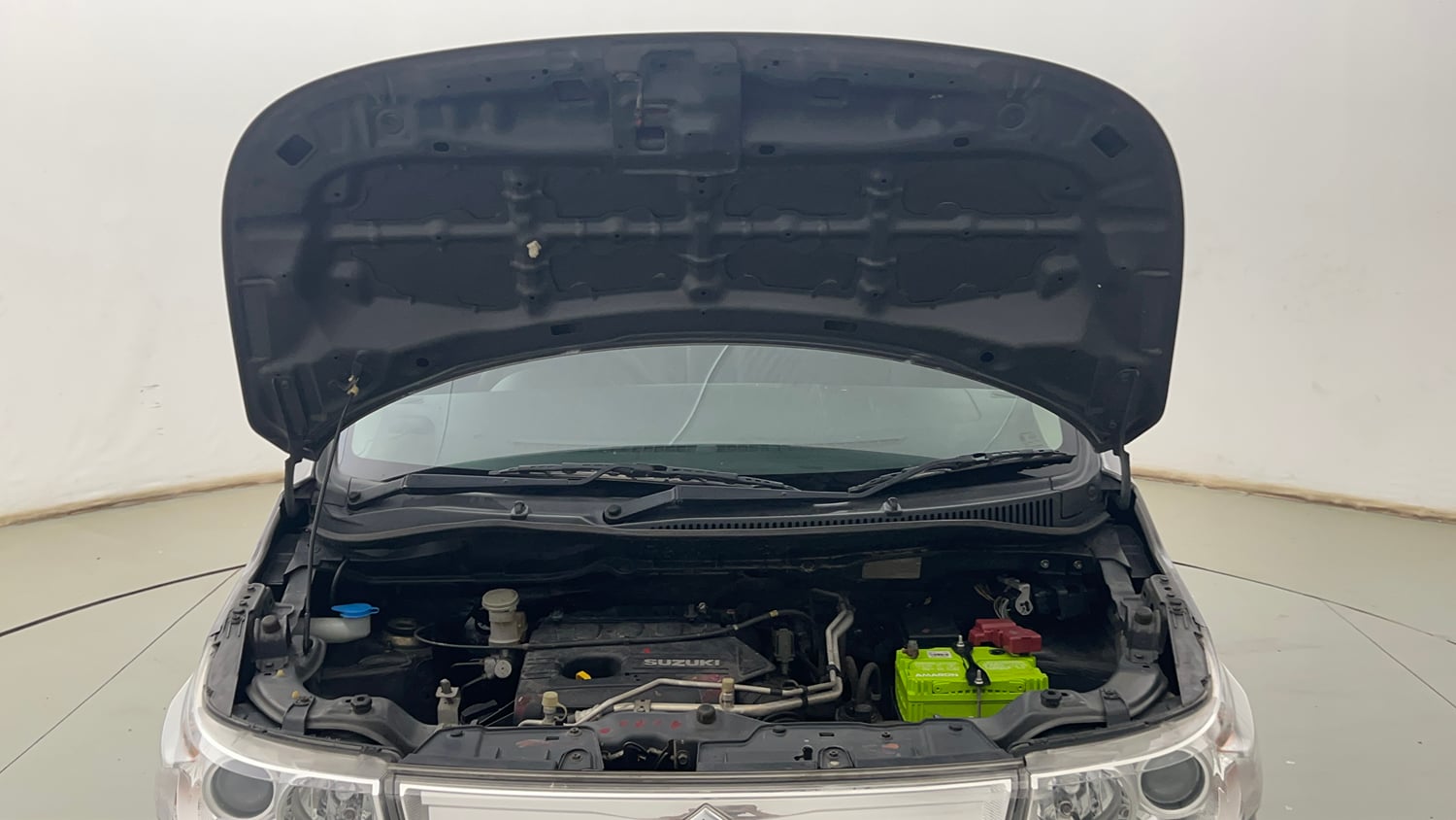 Used 2013 Maruti Suzuki Wagon R Stingray VXi Petrol Manual engine ENGINE & BONNET OPEN FRONT VIEW