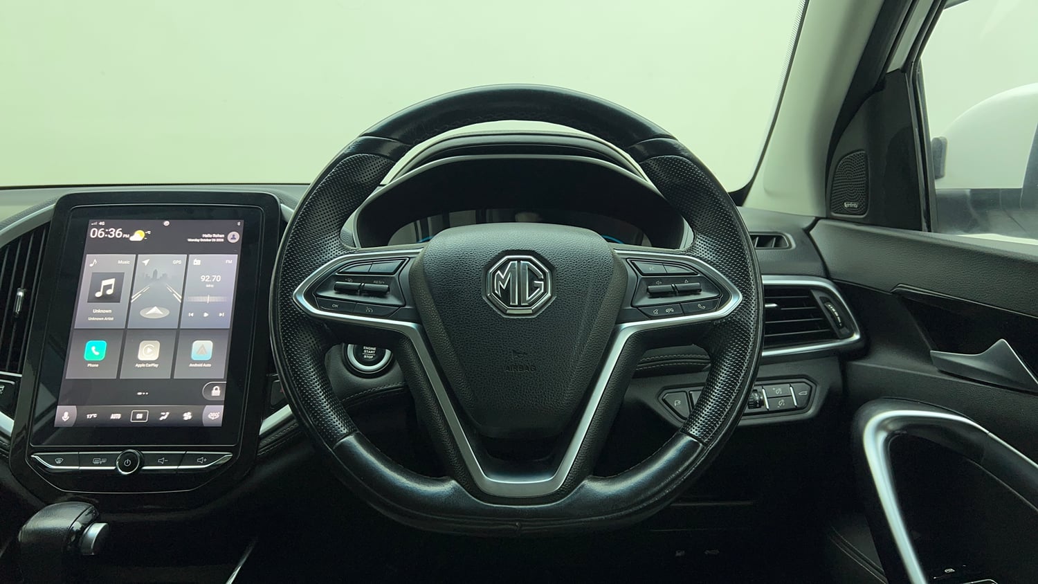 Used 2019 MG Motors Hector Sharp 1.5 DCT Petrol Petrol Automatic interior STEERING VIEW