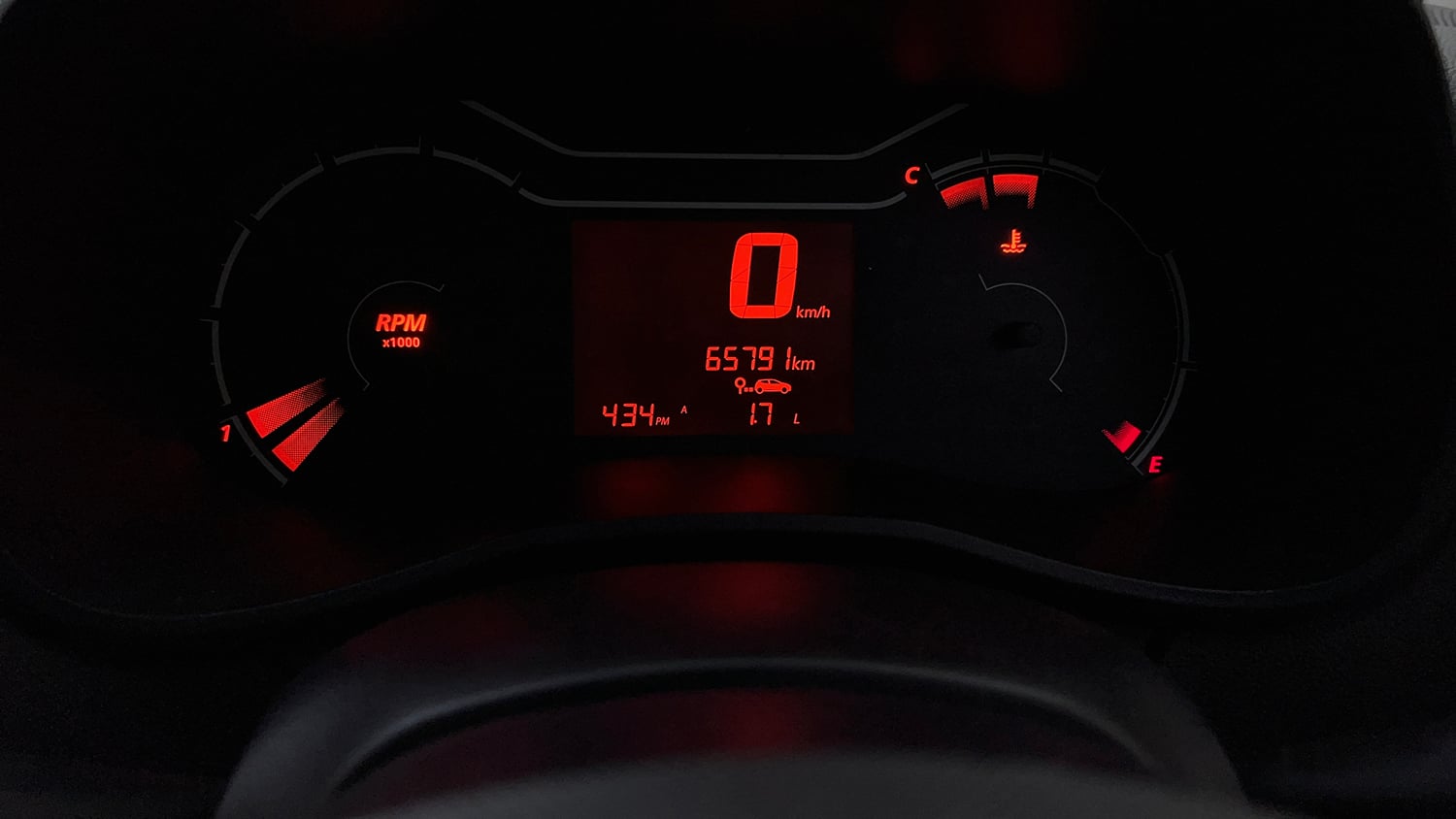 Used 2022 Renault Kwid RXL (O) 0.8 Petrol Manual interior CLUSTERMETER VIEW