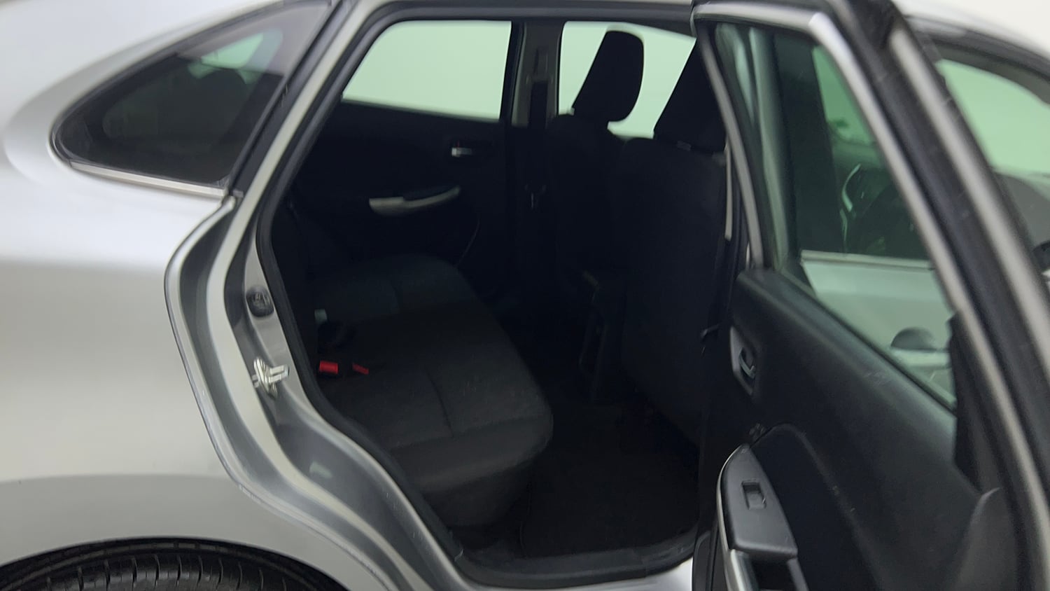 Used 2016 Maruti Suzuki Baleno Zeta 1.2 AT Petrol Automatic interior RIGHT SIDE REAR DOOR CABIN VIEW