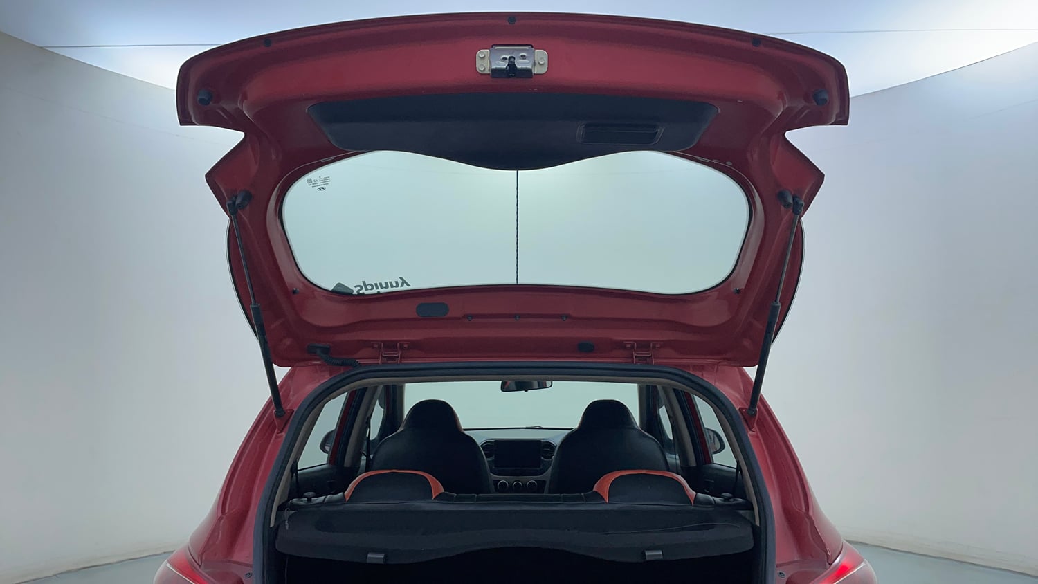 Used 2019 Hyundai Grand i10 Magna 1.2 Kappa VTVT Petrol Manual interior DICKY DOOR OPEN VIEW