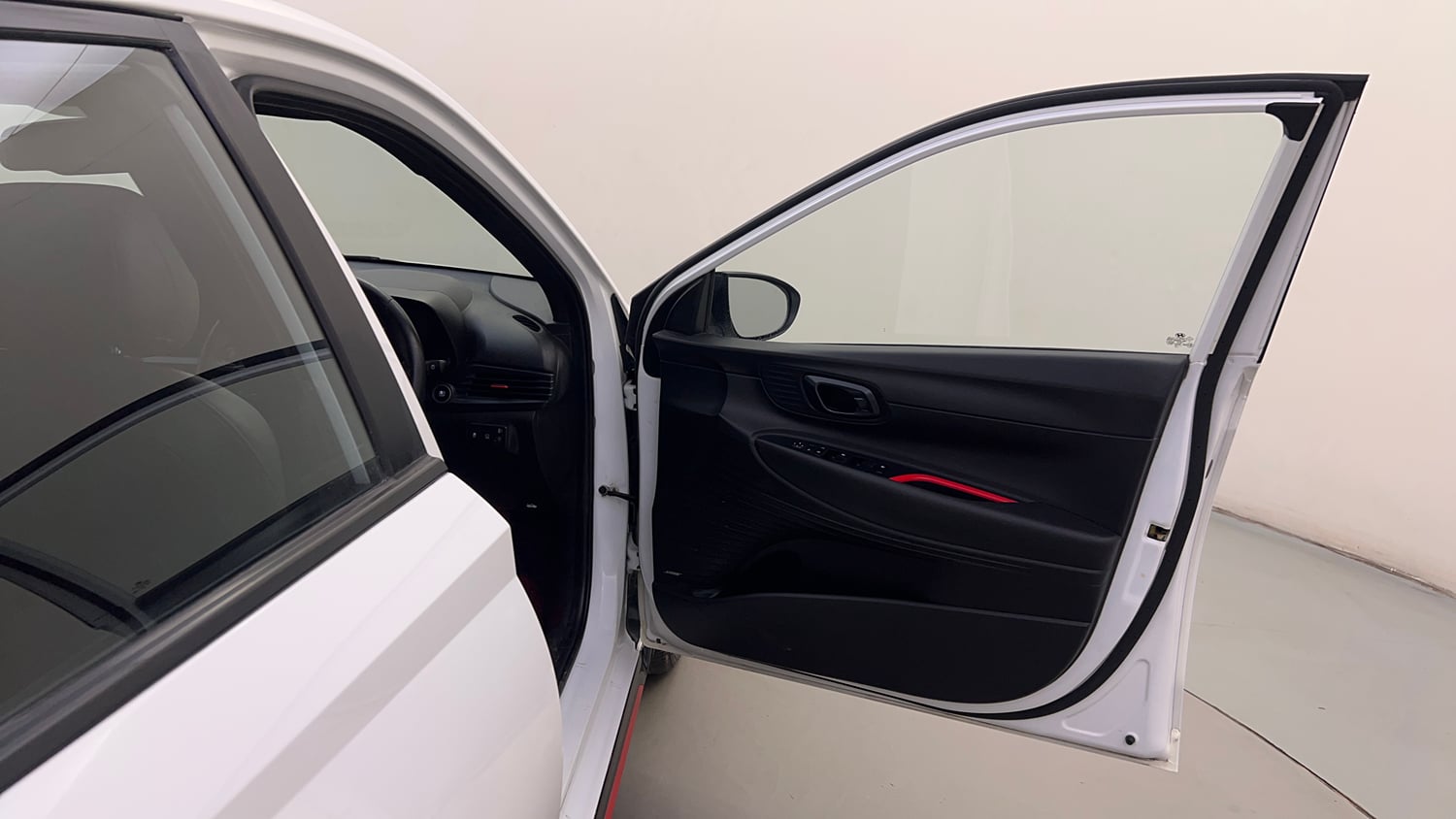 Used 2023 Hyundai i20 N Line N8 1.0 Turbo DCT Petrol Automatic interior RIGHT FRONT DOOR OPEN VIEW