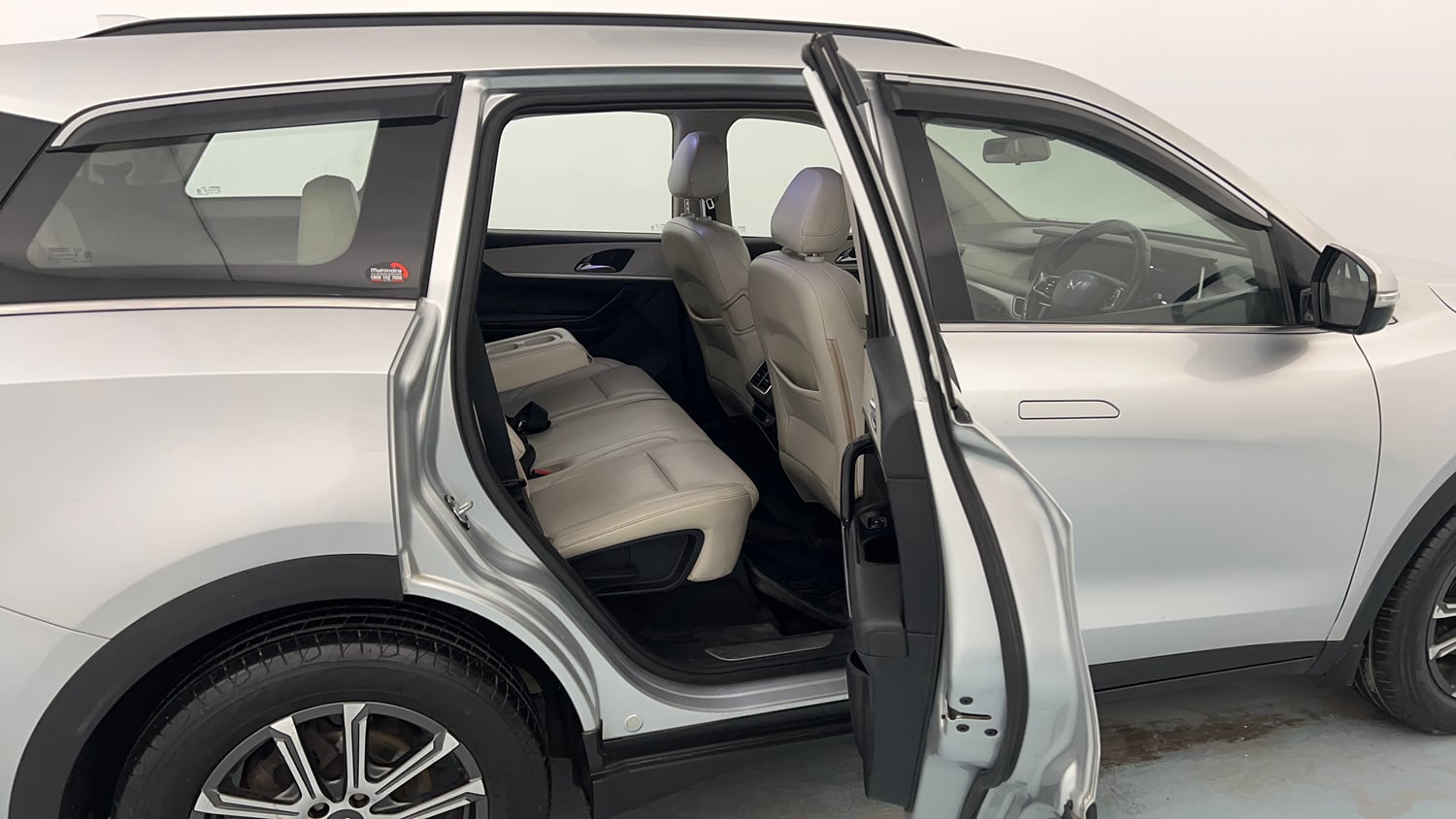 Used 2022 Mahindra XUV700 AX 7 Petrol MT 7 STR Petrol Manual interior RIGHT SIDE REAR DOOR CABIN VIEW