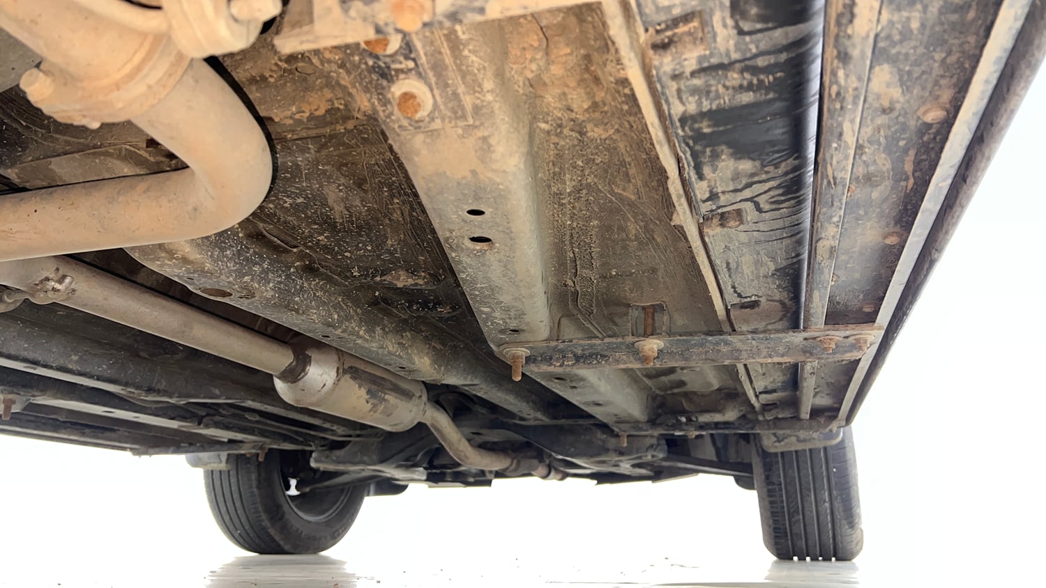 Used 2024 Tata Nexon Fearless 1.2 Revotron Petrol 6MT DT Petrol Manual extra REAR RIGHT UNDERBODY VIEW