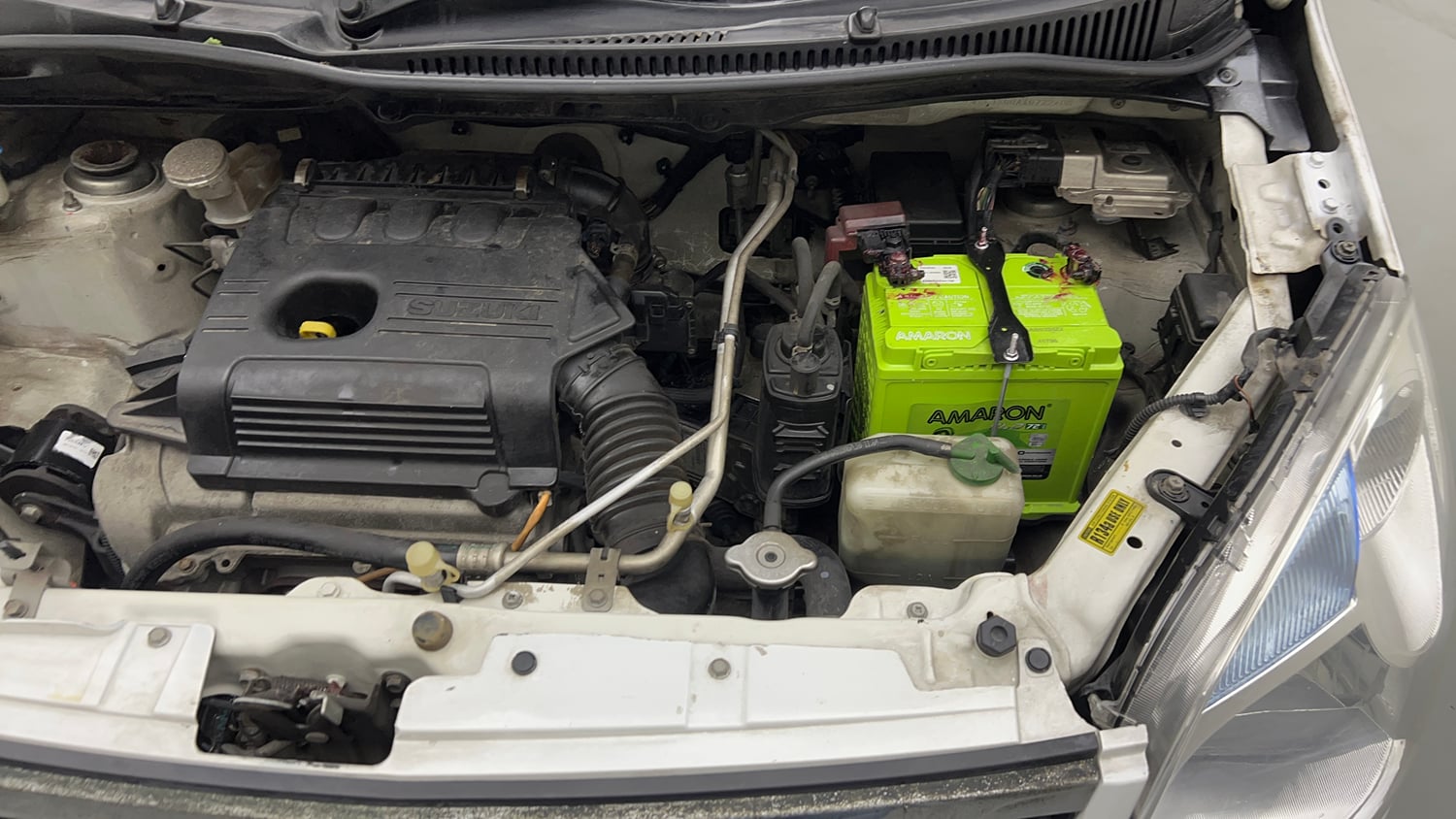 Used 2016 Maruti Suzuki Wagon R 1.0 VXI AMT Petrol Automatic engine ENGINE LEFT SIDE VIEW