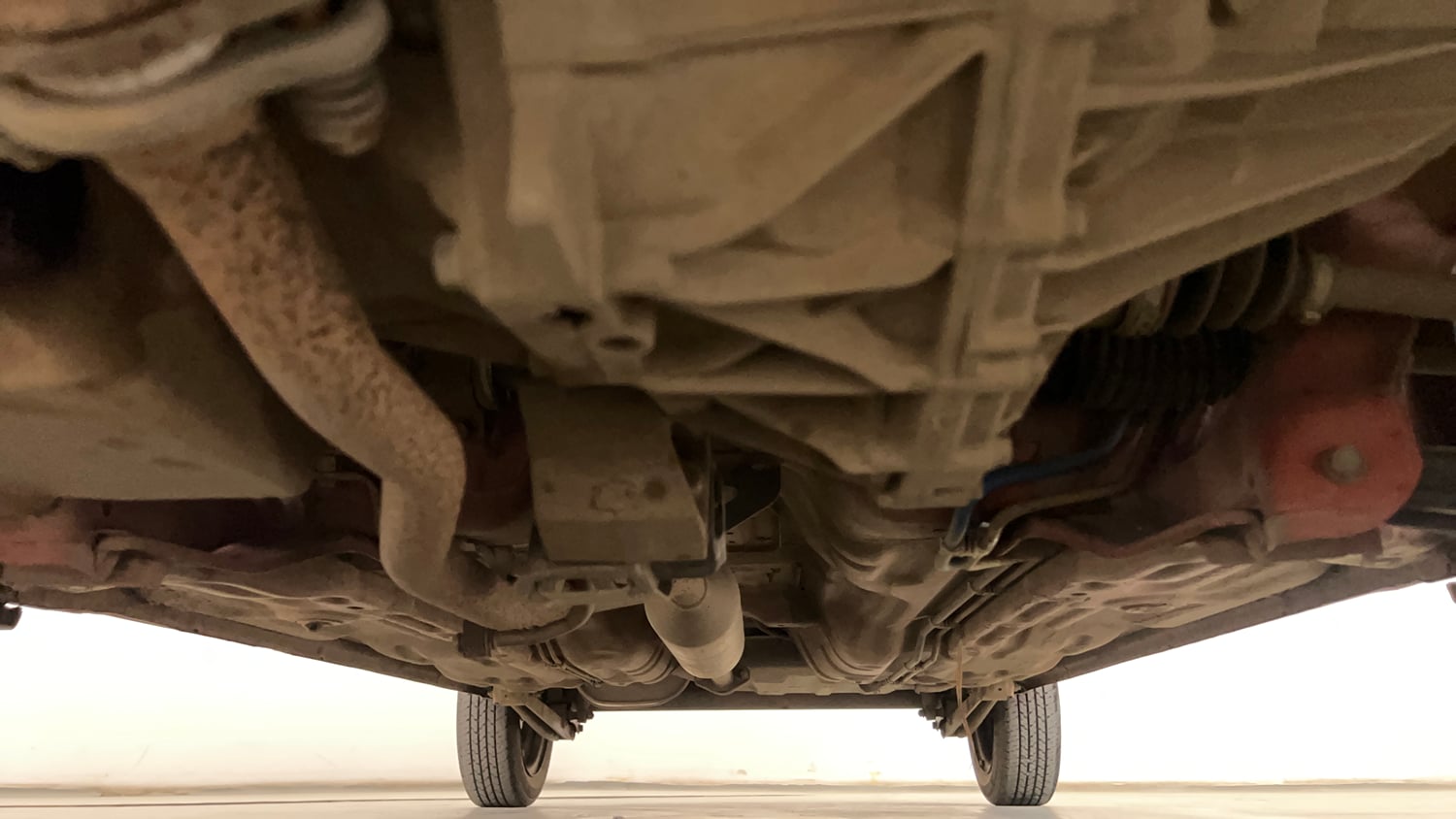 Used 2019 maruti-suzuki Alto K10 VXi (O) AMT Petrol Automatic extra FRONT LEFT UNDERBODY VIEW