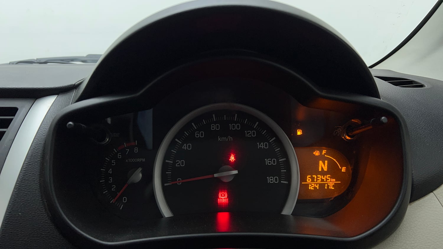 Used 2018 Maruti Suzuki Celerio ZXi AMT Petrol Automatic interior CLUSTERMETER VIEW