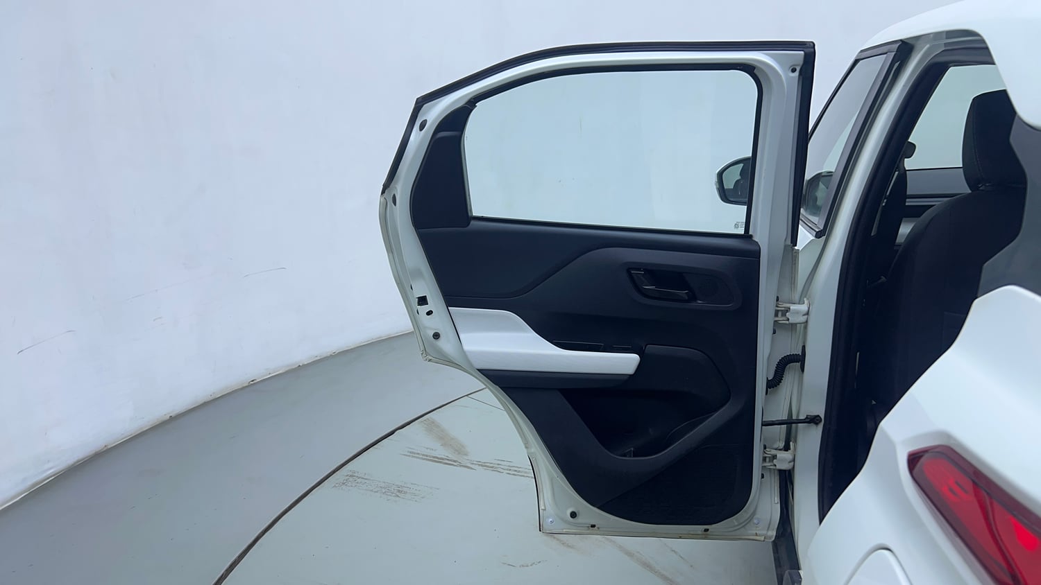 Used 2021 Tata Punch Accomplished Dazzle Pack MT Petrol Manual interior LEFT REAR DOOR OPEN VIEW