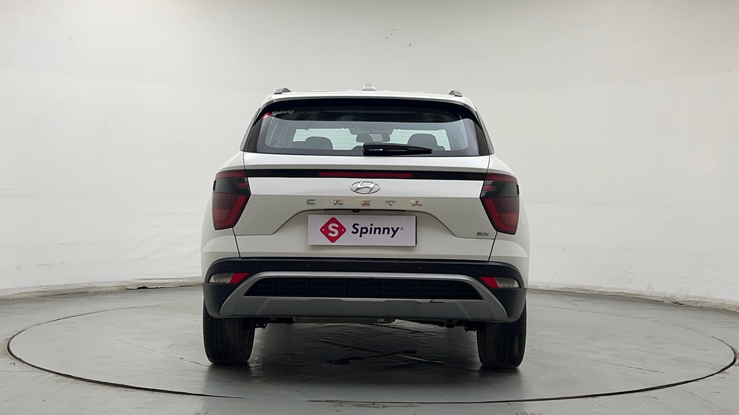 Used 2023 Hyundai Creta SX 1.5 Petrol IVT Petrol Automatic exterior BACK VIEW